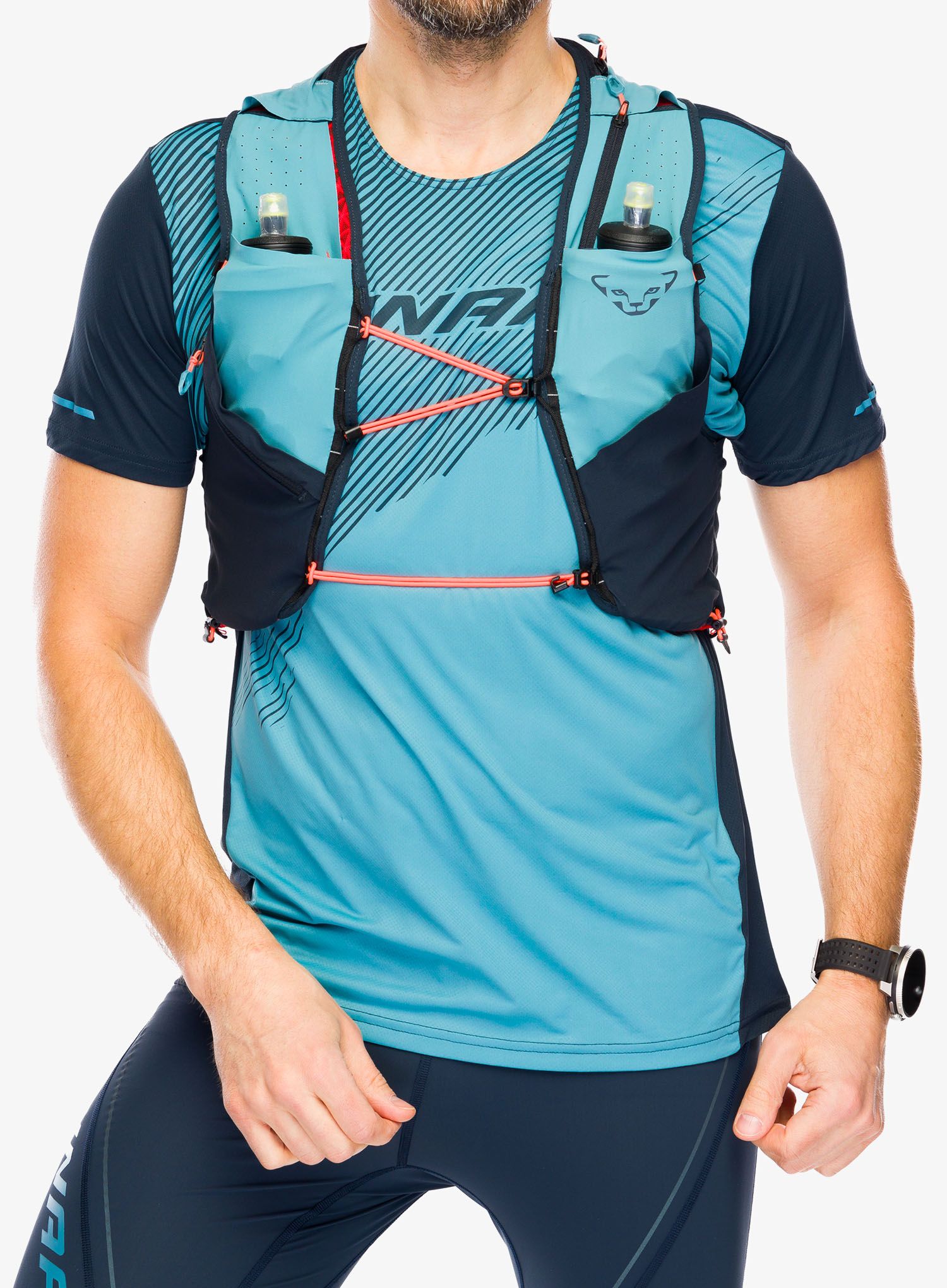 Tekaški brezrokavnik Dynafit Alpine 8 Vest - storm blue/blueberry