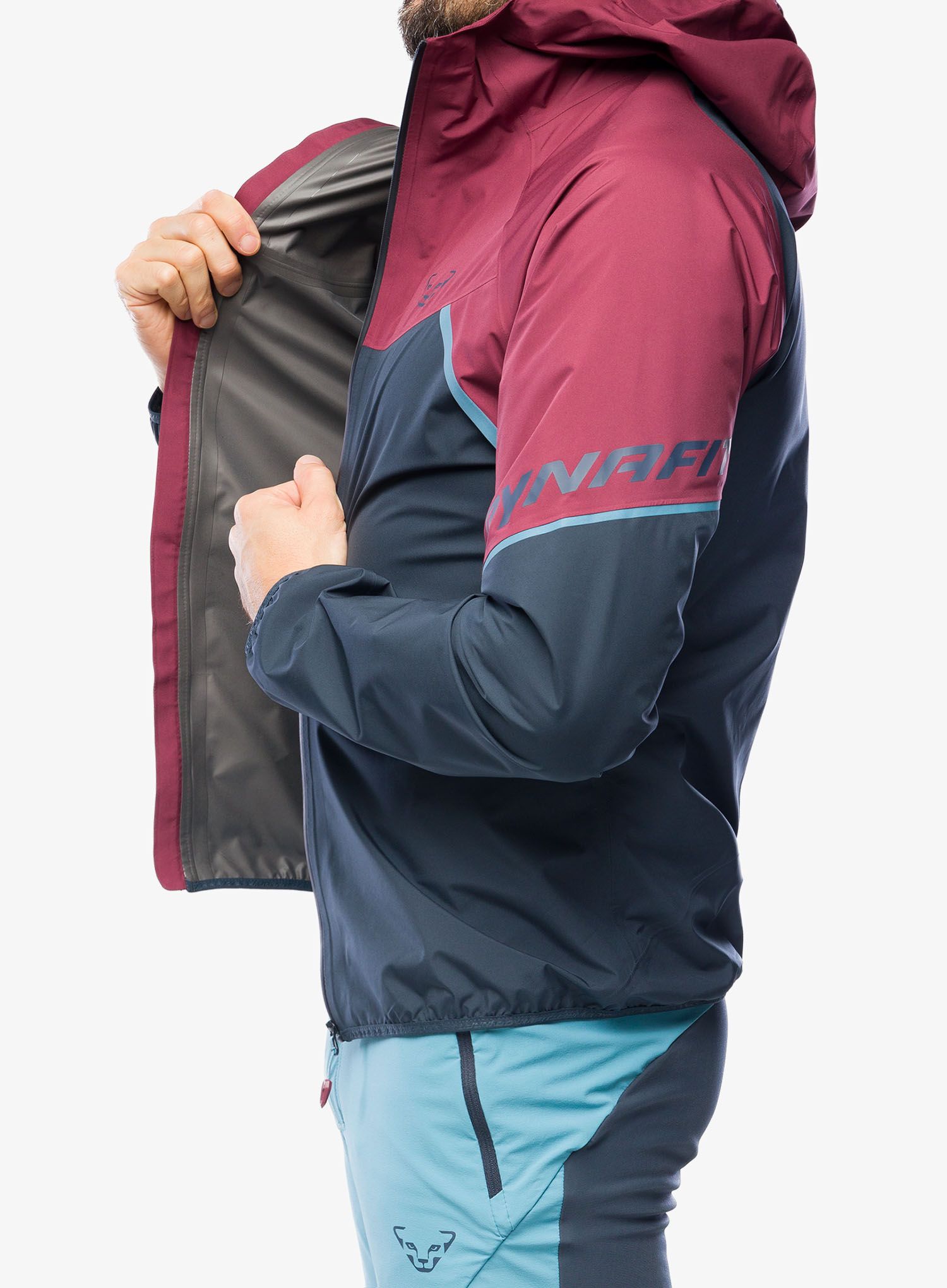 Tekaška jakna Dynafit Alpine GTX Jacket - burgundy