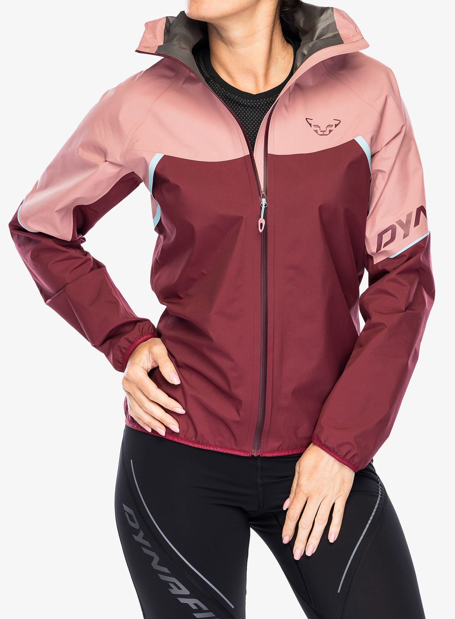 Ženska tekaška jakna Dynafit Alpine GTX Jacket - mokarosa
