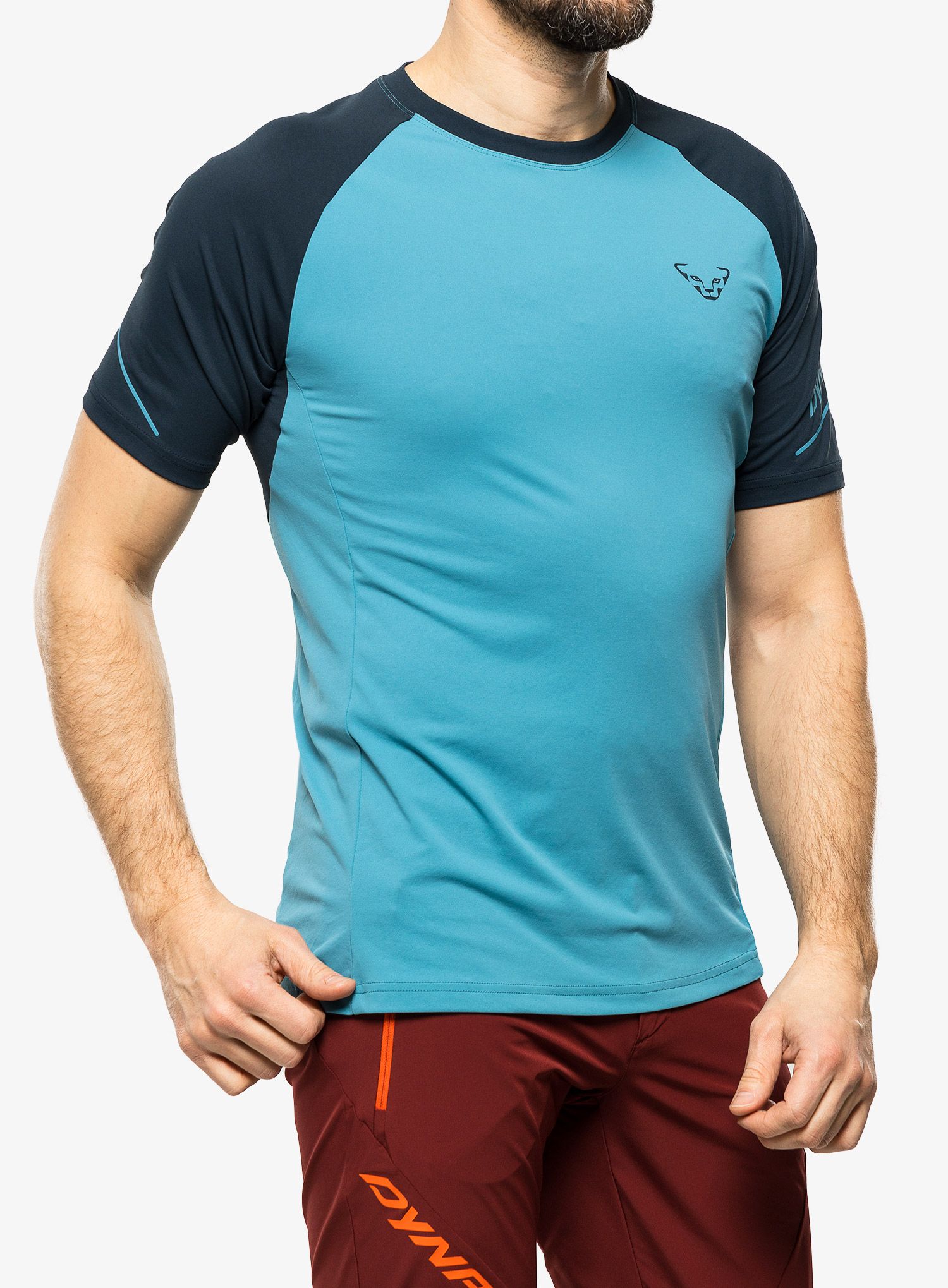 Moška tekaška majica Dynafit Alpine Pro S/S Tee - storm blue
