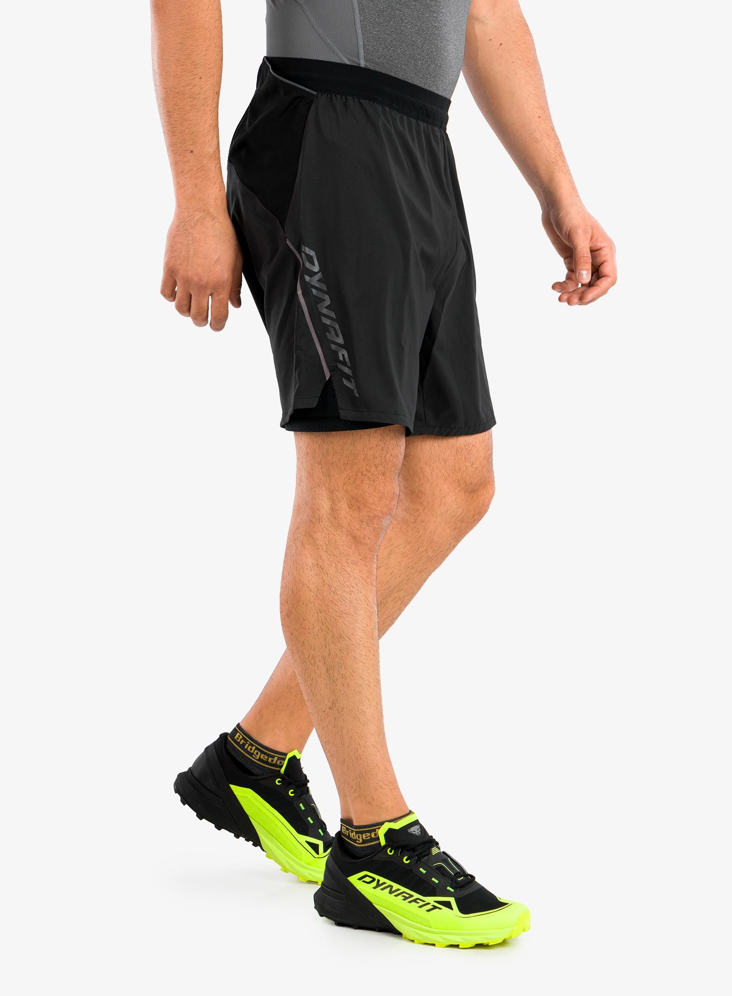 Moške tekaške kratke hlače Dynafit Alpine Pro 2/1 Shorts - black out