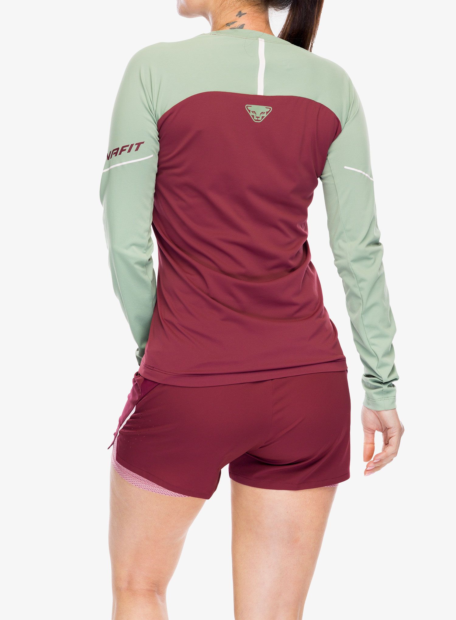 Ženski longsleeve Dynafit Alpine Pro L/S Tee - burgundy