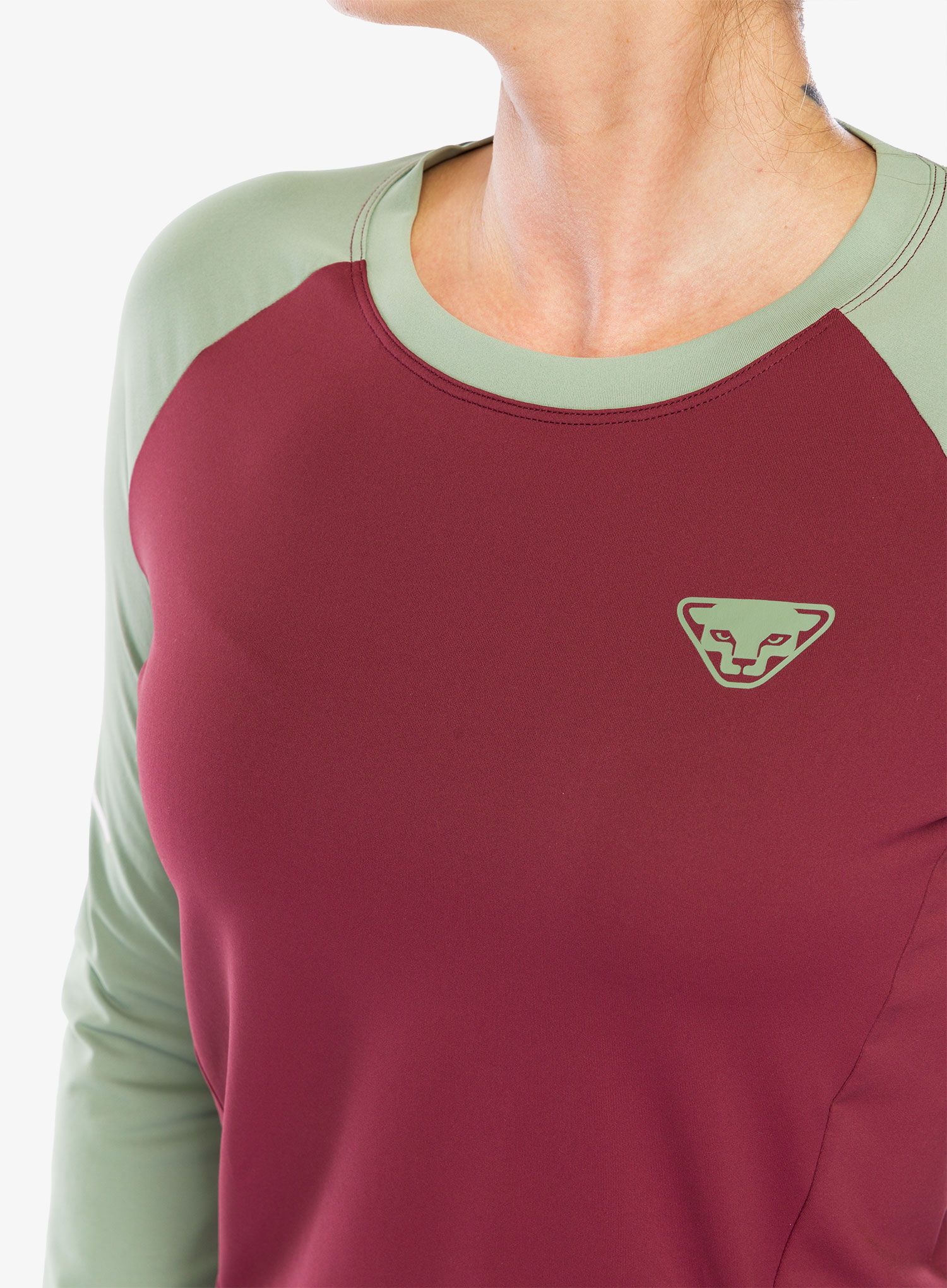 Ženski longsleeve Dynafit Alpine Pro L/S Tee - burgundy