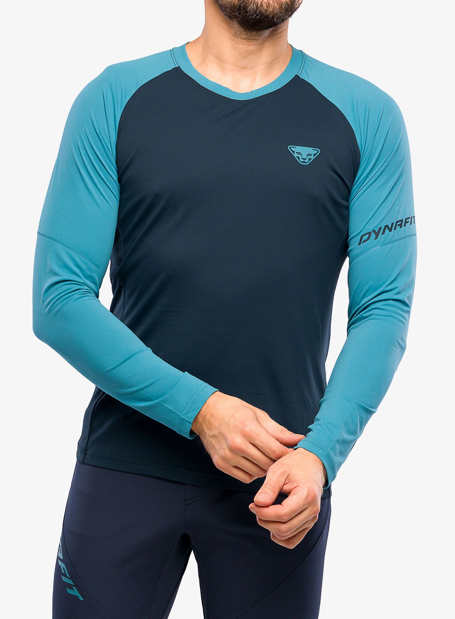 Jopica Dynafit Alpine Pro L/S Tee - blueberry/storm blue