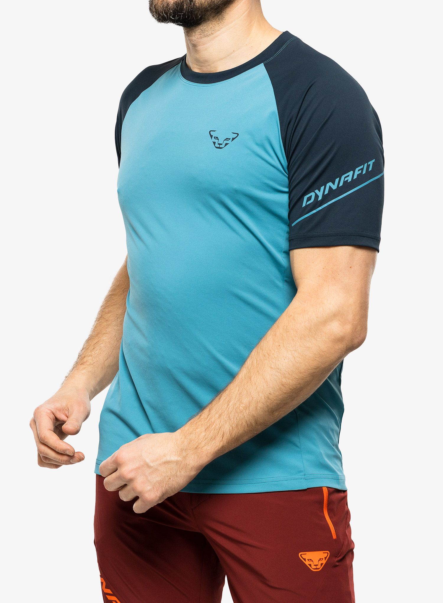Moška tekaška majica Dynafit Alpine Pro S/S Tee - storm blue