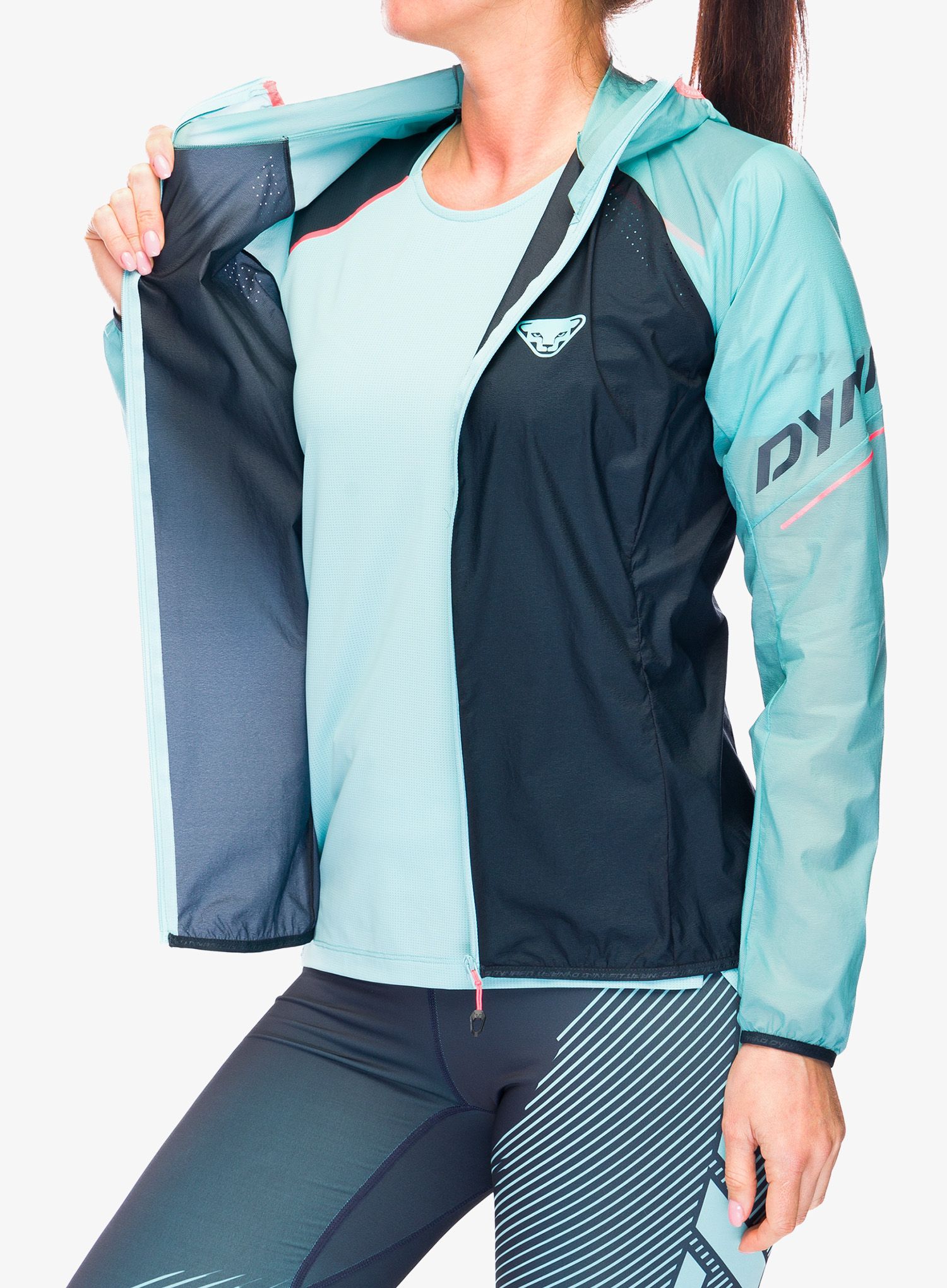 Ženska tekaška jakna Dynafit Alpine Wind 2 Jacket - marine blue/blueberry