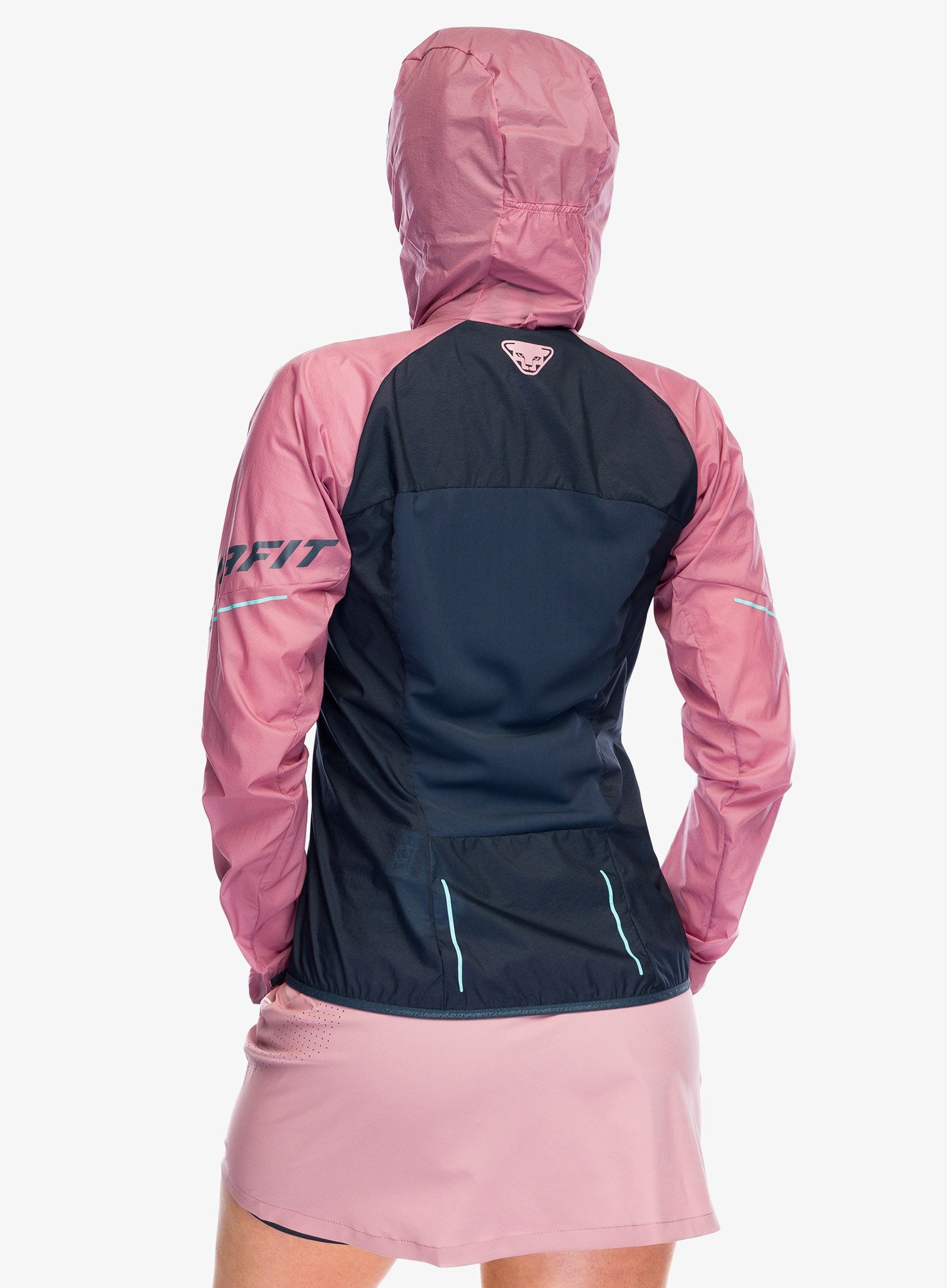 Ženska jakna za tek Dynafit Alpine Wind 2 Jacket - mokarosa