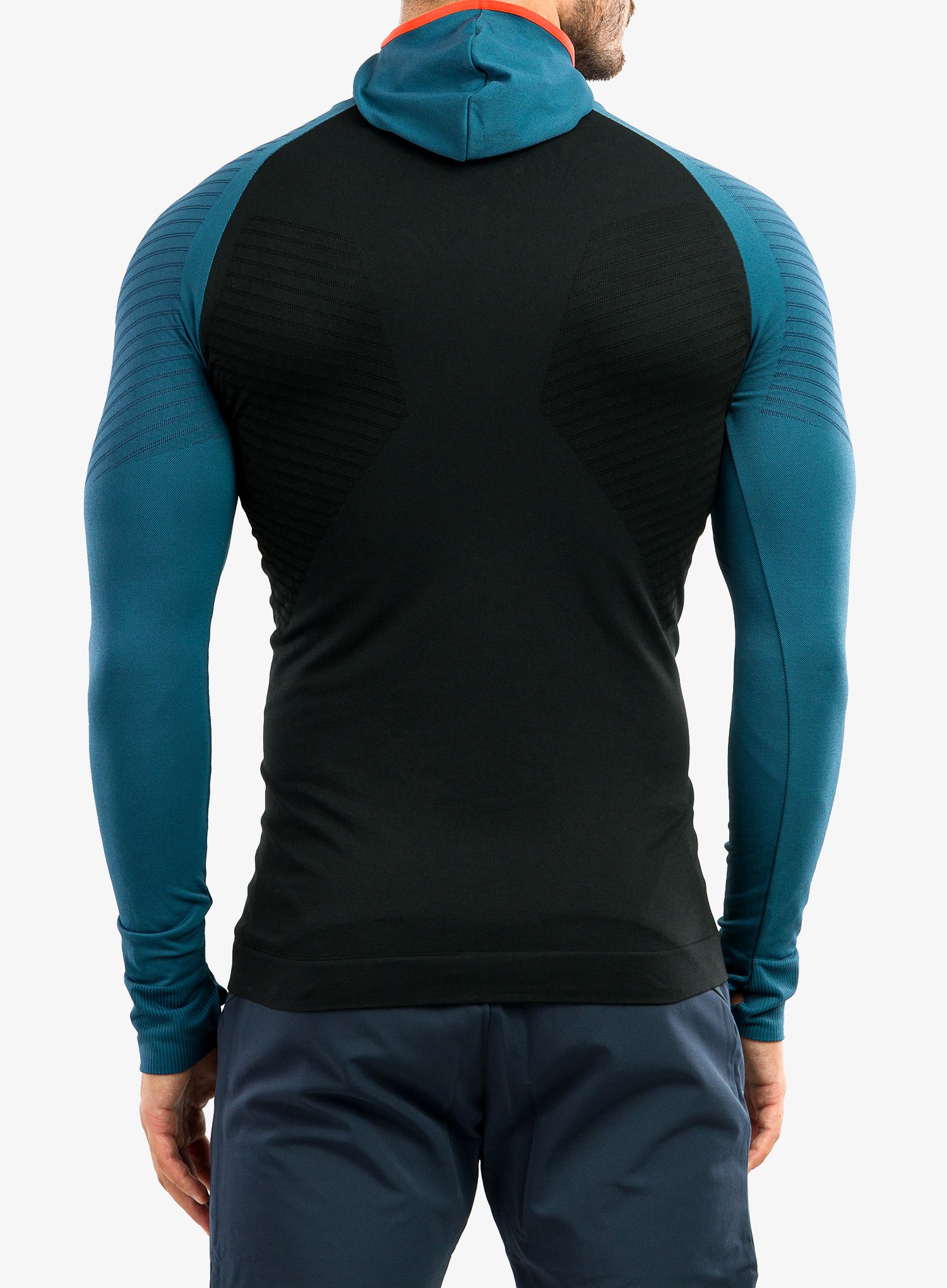Termo flis jopa Dynafit FT Dryarn Warm Hoody - mallard blue