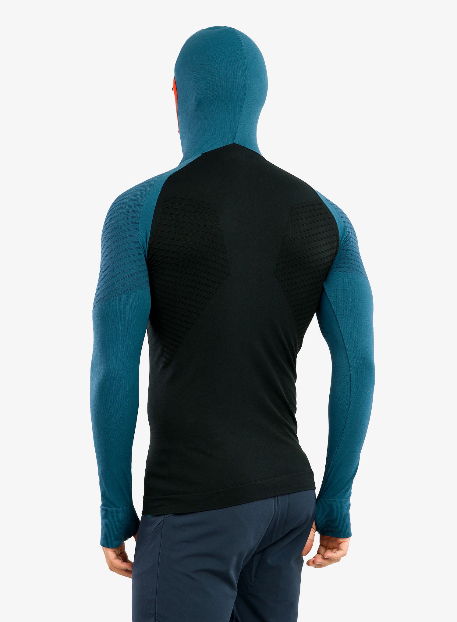 Termo flis jopa Dynafit FT Dryarn Warm Hoody - mallard blue