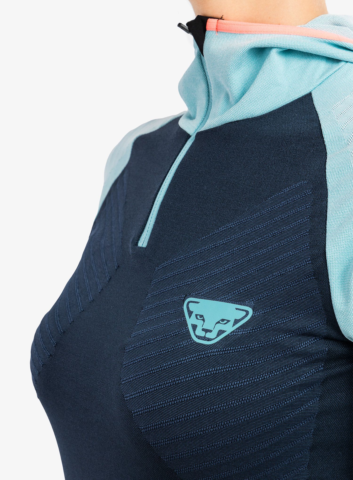 Ženska jopica Dynafit FT Dryarn Warm Hood - marine blue
