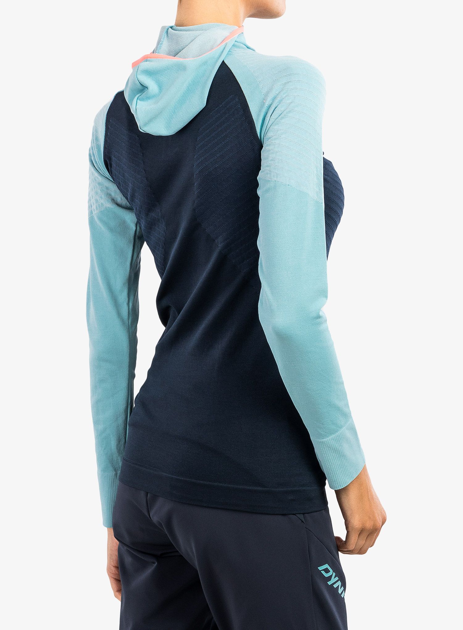 Ženska jopica Dynafit FT Dryarn Warm Hood - marine blue