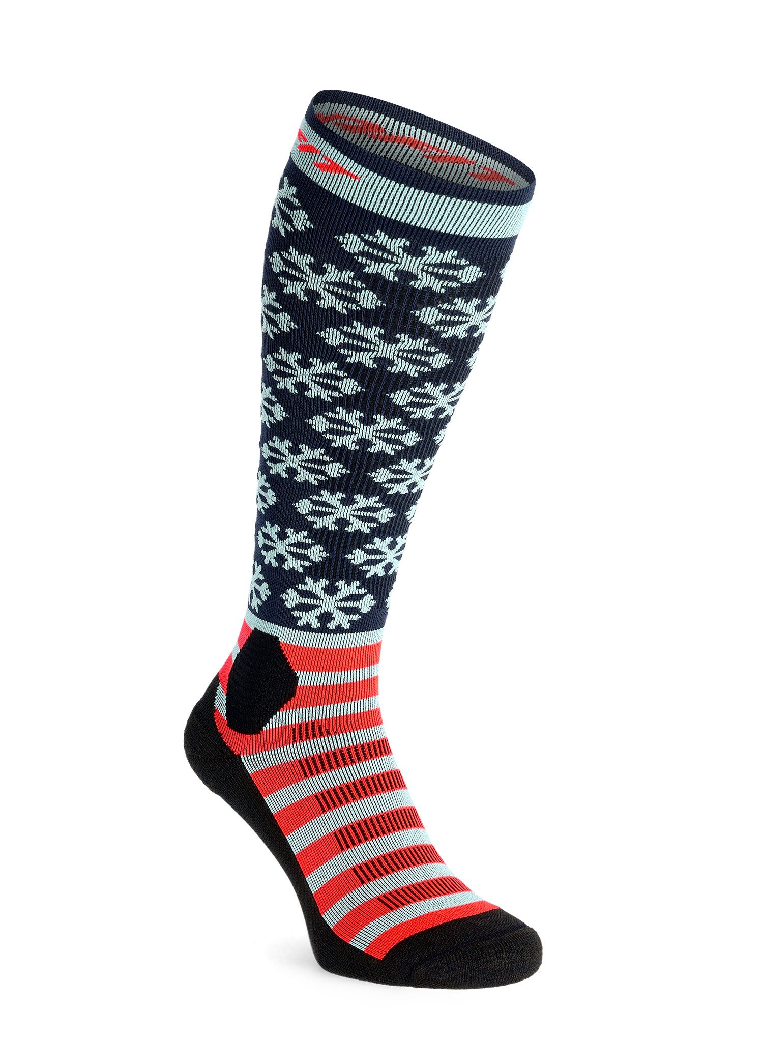 Nogavice za turno smučanje Dynafit FT Graphic Socks - marine blue/flag