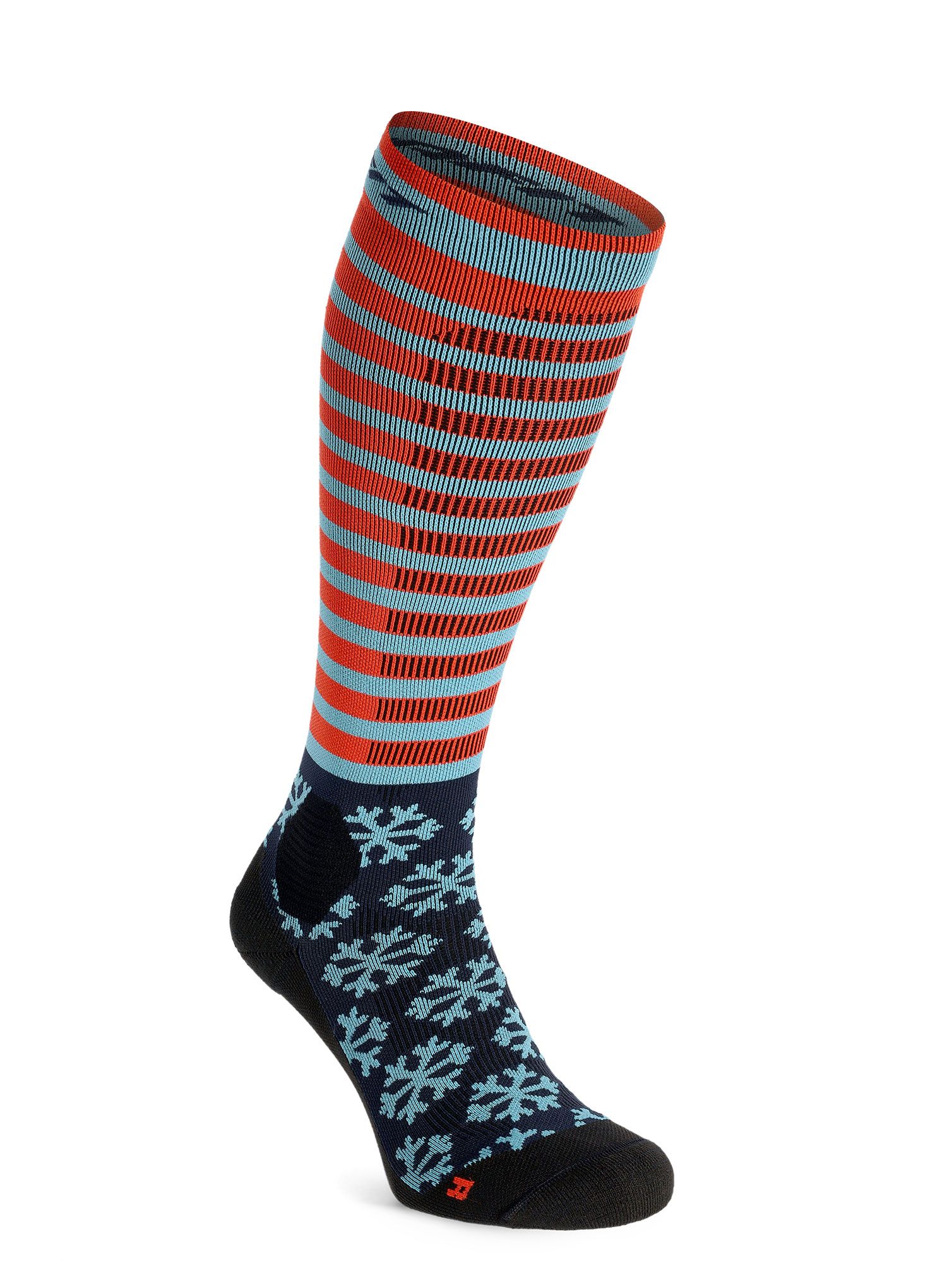 Nogavice za turno smučanje Dynafit FT Graphic Socks - storm blue/flag