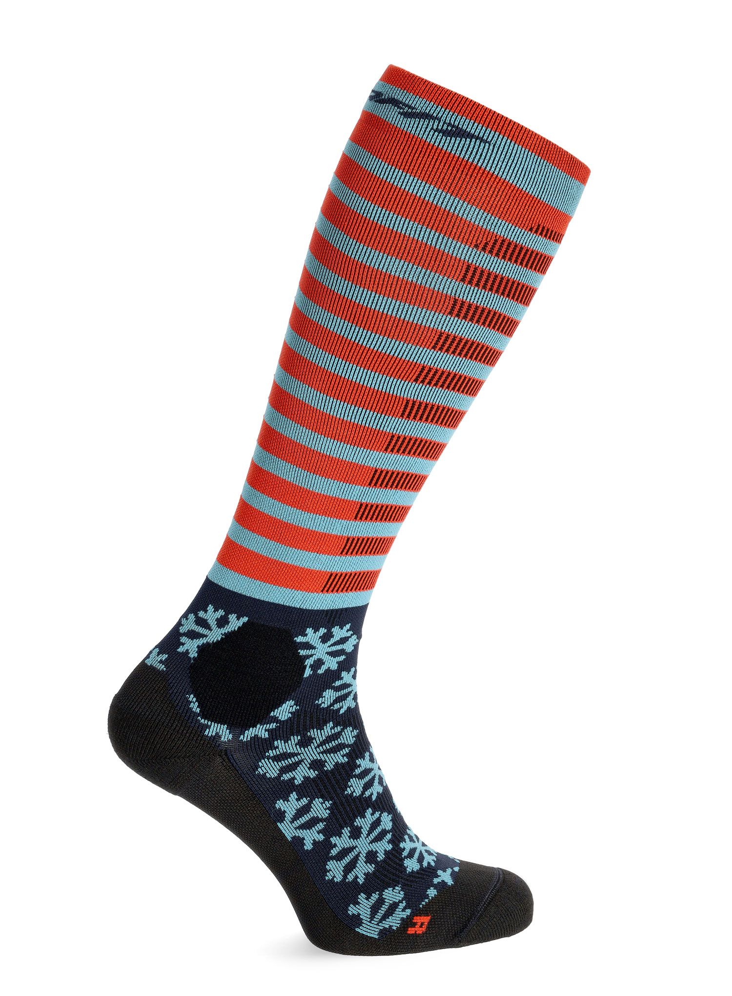 Nogavice za turno smučanje Dynafit FT Graphic Socks - storm blue/flag