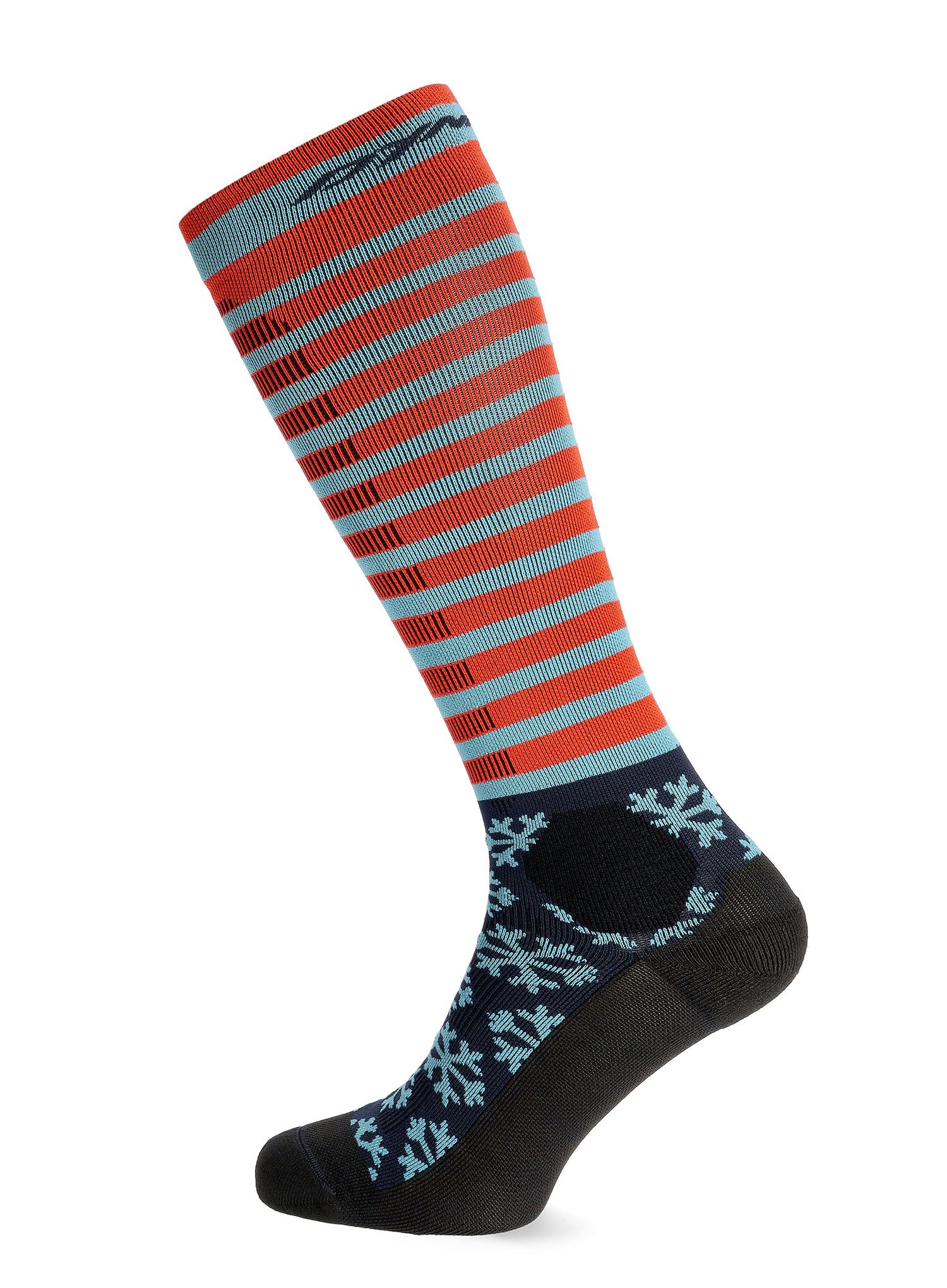 Nogavice za turno smučanje Dynafit FT Graphic Socks - storm blue/flag