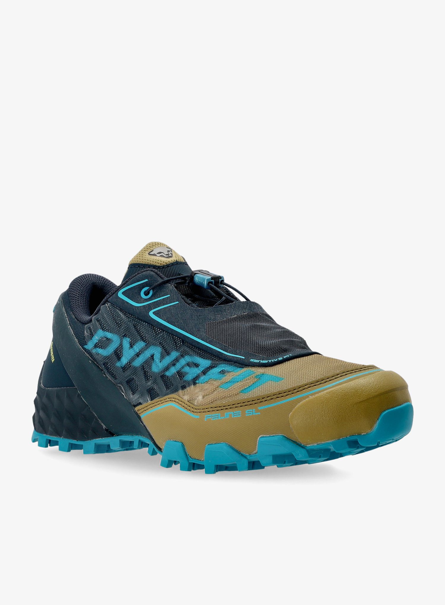 Moški tekaški čevlji Dynafit Feline SL GTX - army/blueberry