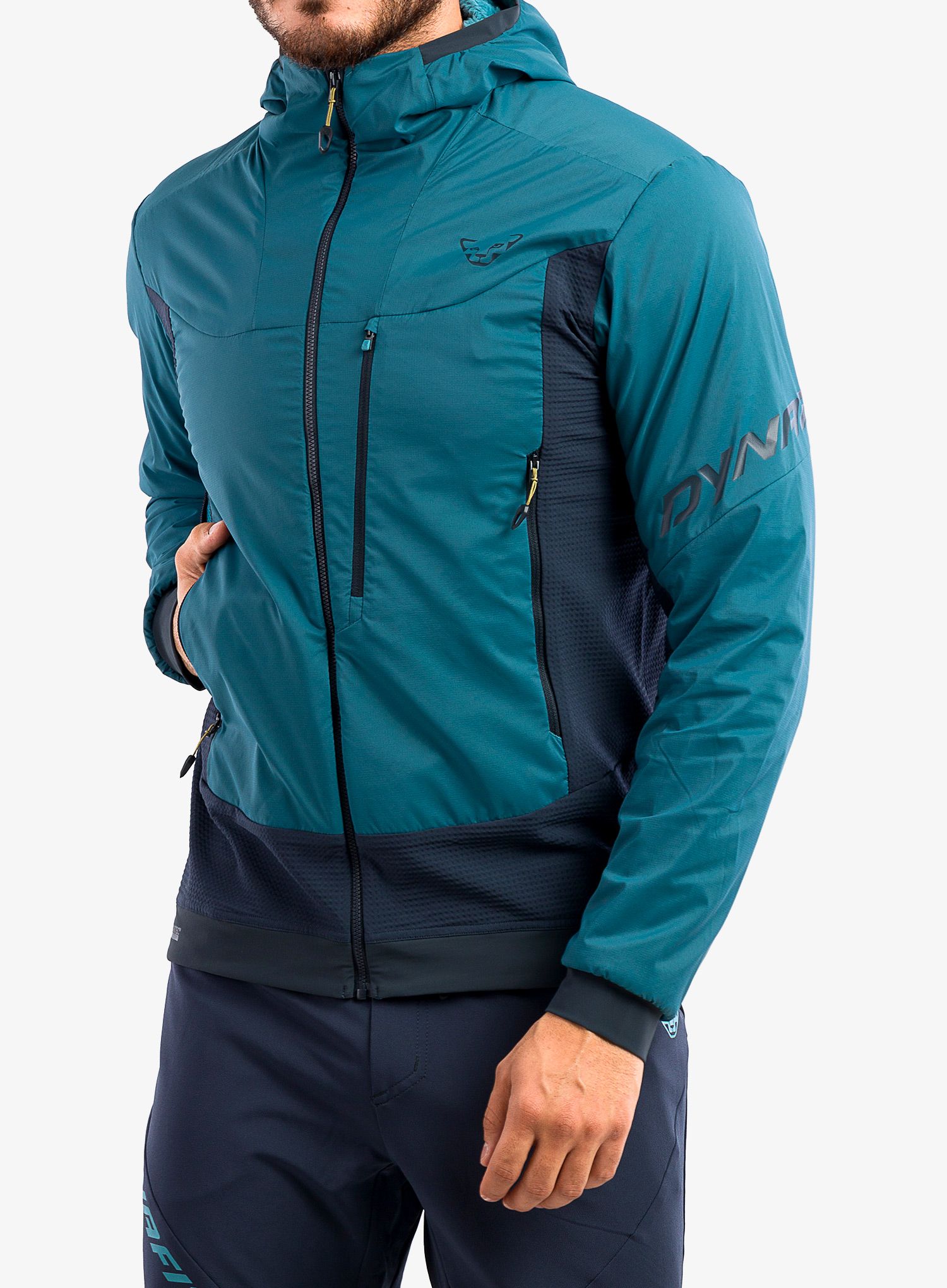Moška smučarska jakna Dynafit Free Alpha Direct Jacket - mallard blue/blueberry
