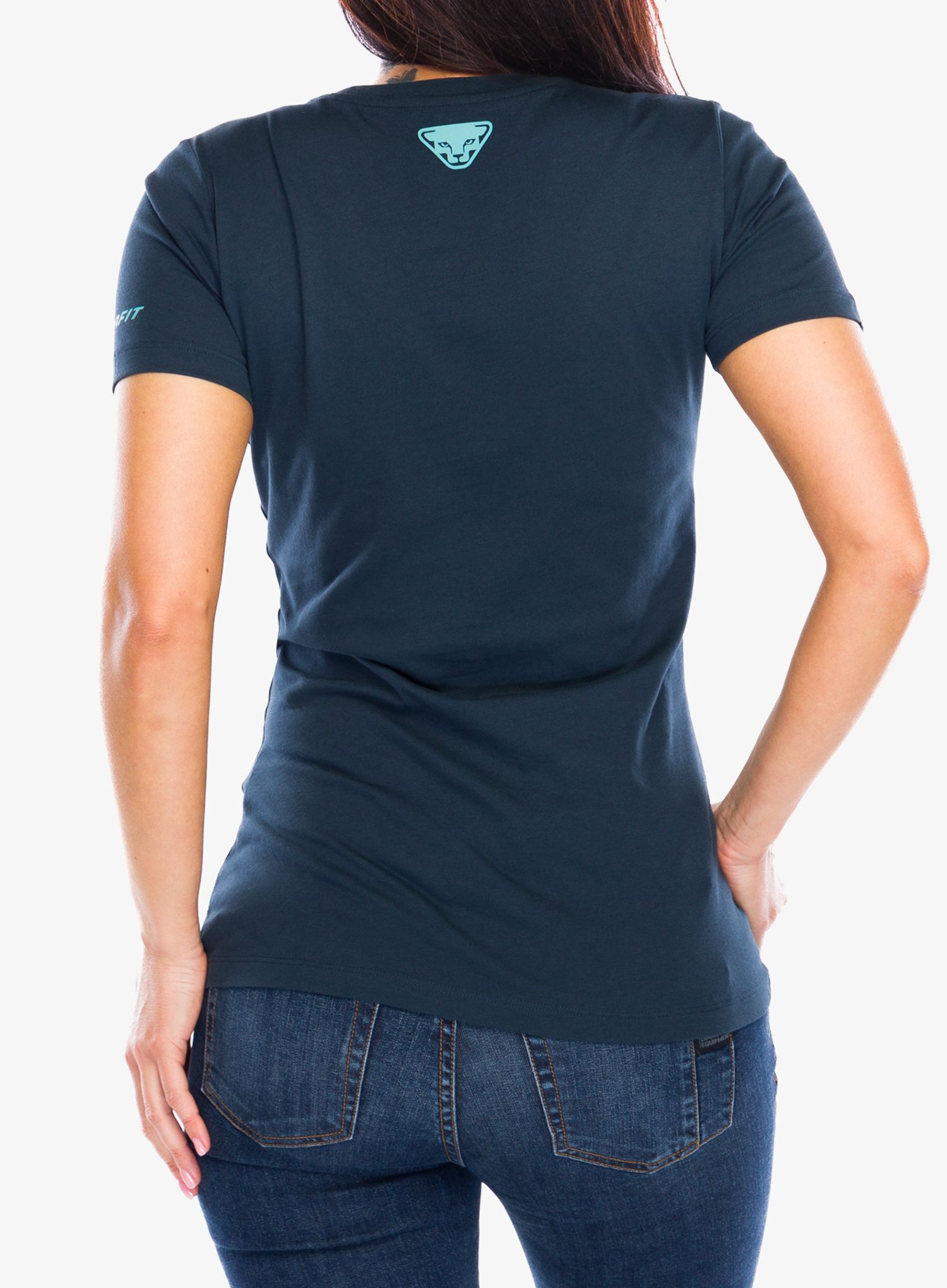 Ženska bombažna majica Dynafit Graphic CO S/S Tee  - blueberry/3D