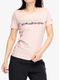Ženska bombažna majica Dynafit Graphic CO S/S Tee - pale rose/range