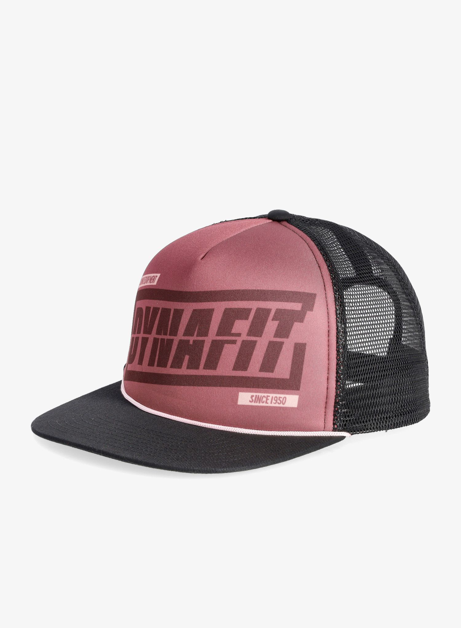 Kapa s šiltom Dynafit Graphic Trucker Cap - dark rose/tabloid