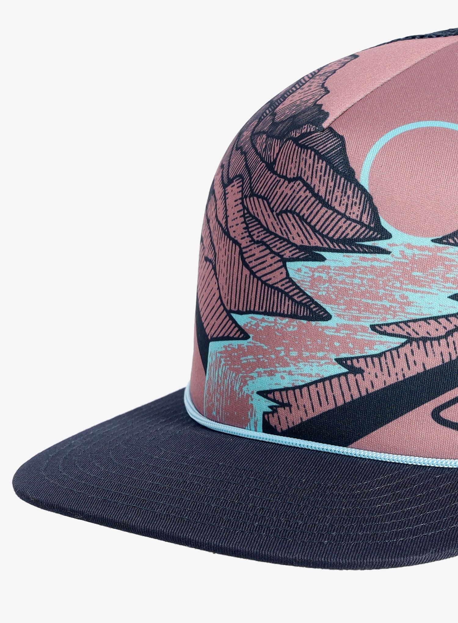 Kapa s šiltom Dynafit Graphic Trucker Cap - mokarosa