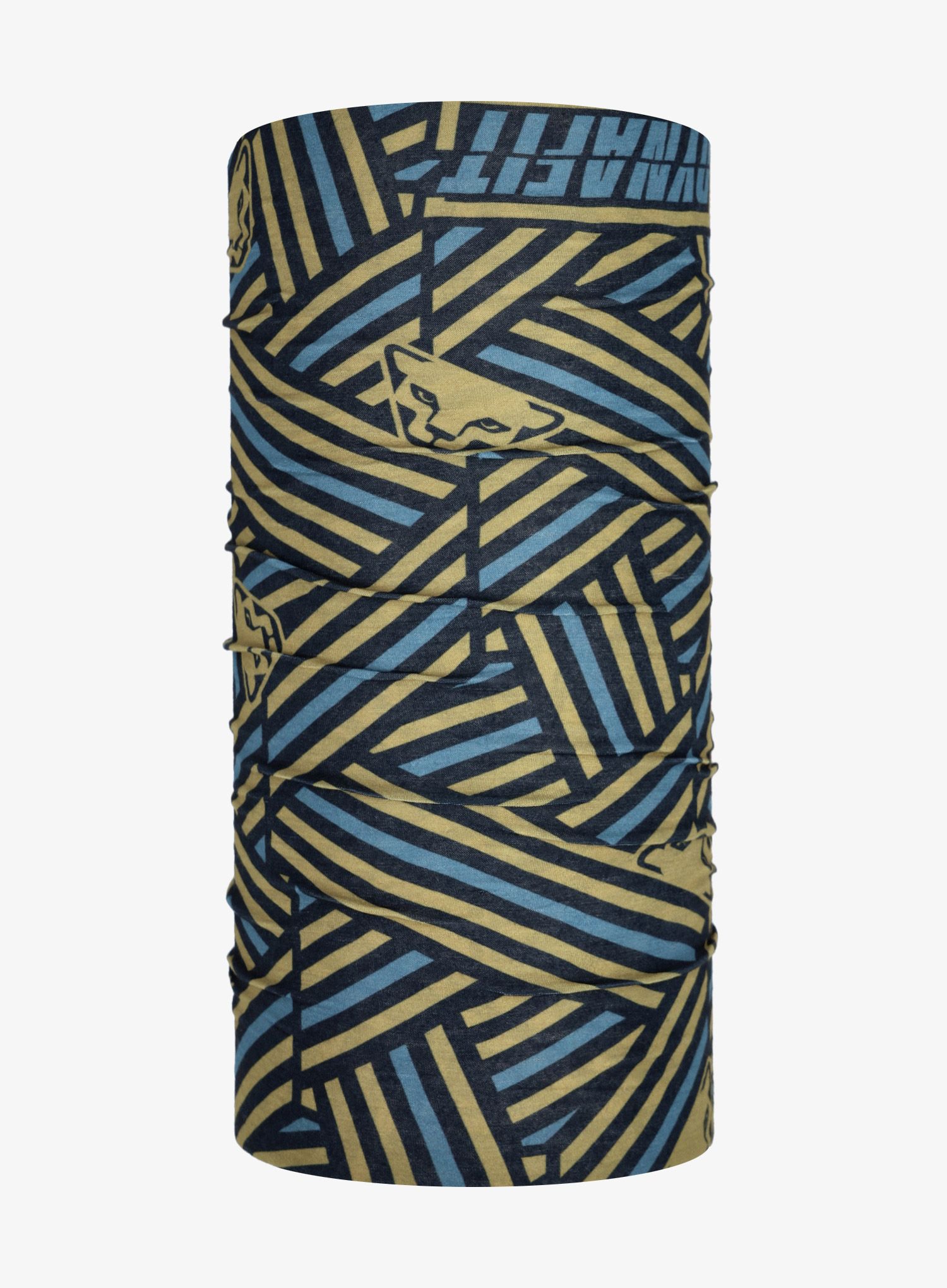 Večnamenska ruta Dynafit Logo Neck Gaiter - army/razzle dazzle