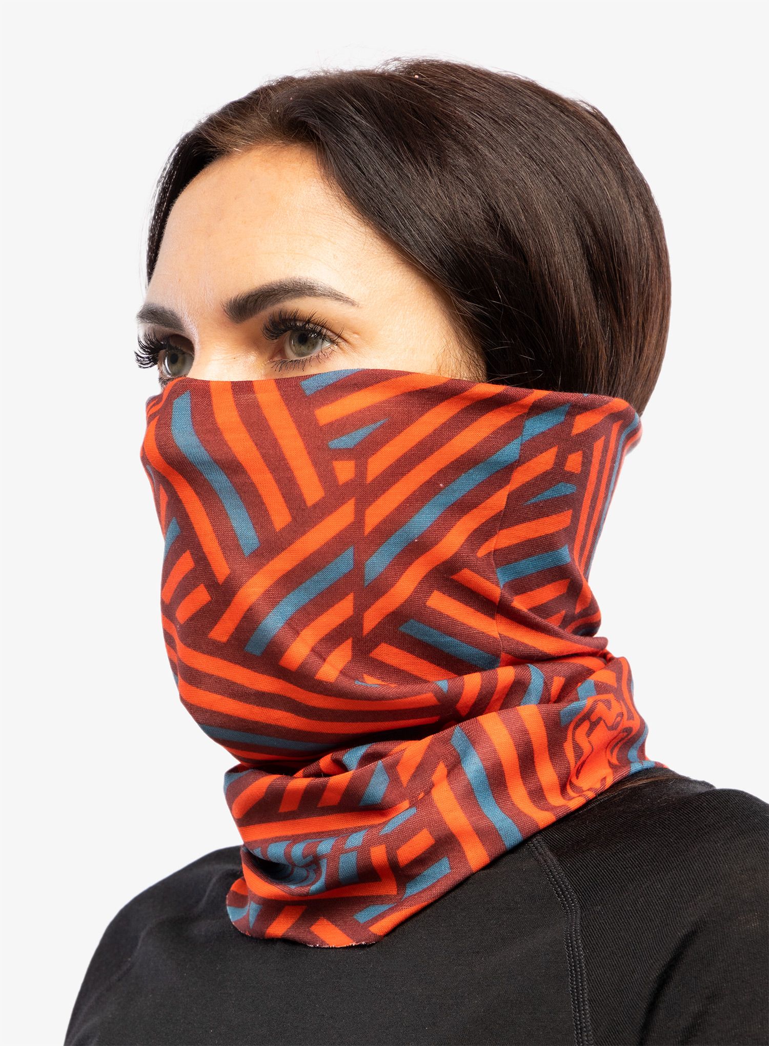 Večnamenska ruta Dynafit Logo Neck Gaiter - dawn/razzle dazzle