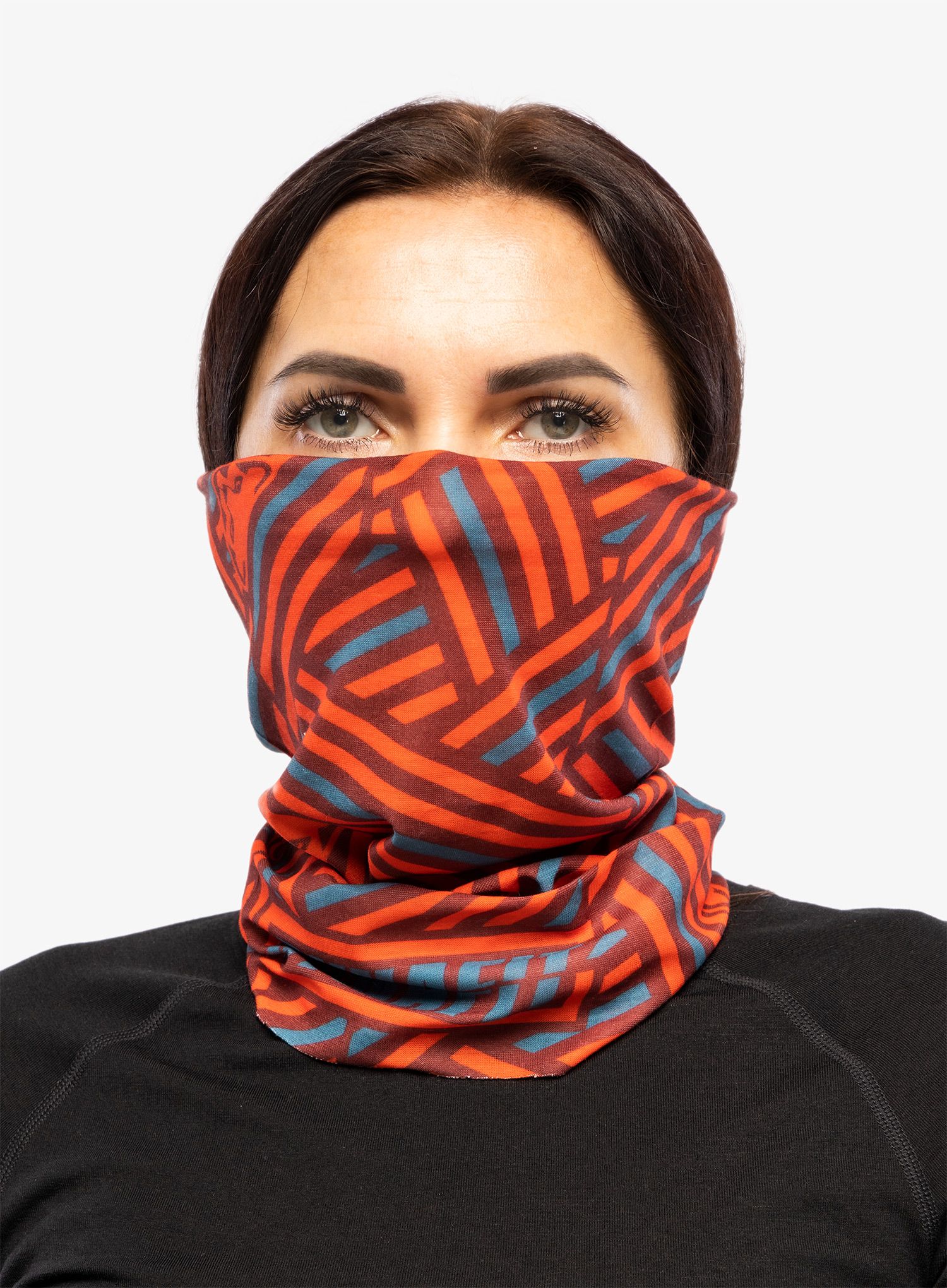 Večnamenska ruta Dynafit Logo Neck Gaiter - dawn/razzle dazzle