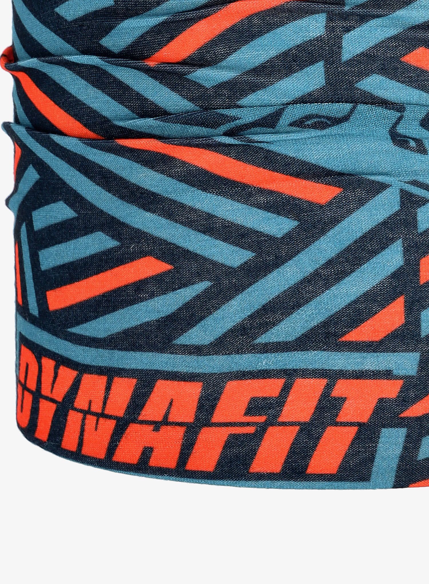 Večnamenska ruta Dynafit LOGO NECK GAITER - storm blue/razzle dazzle