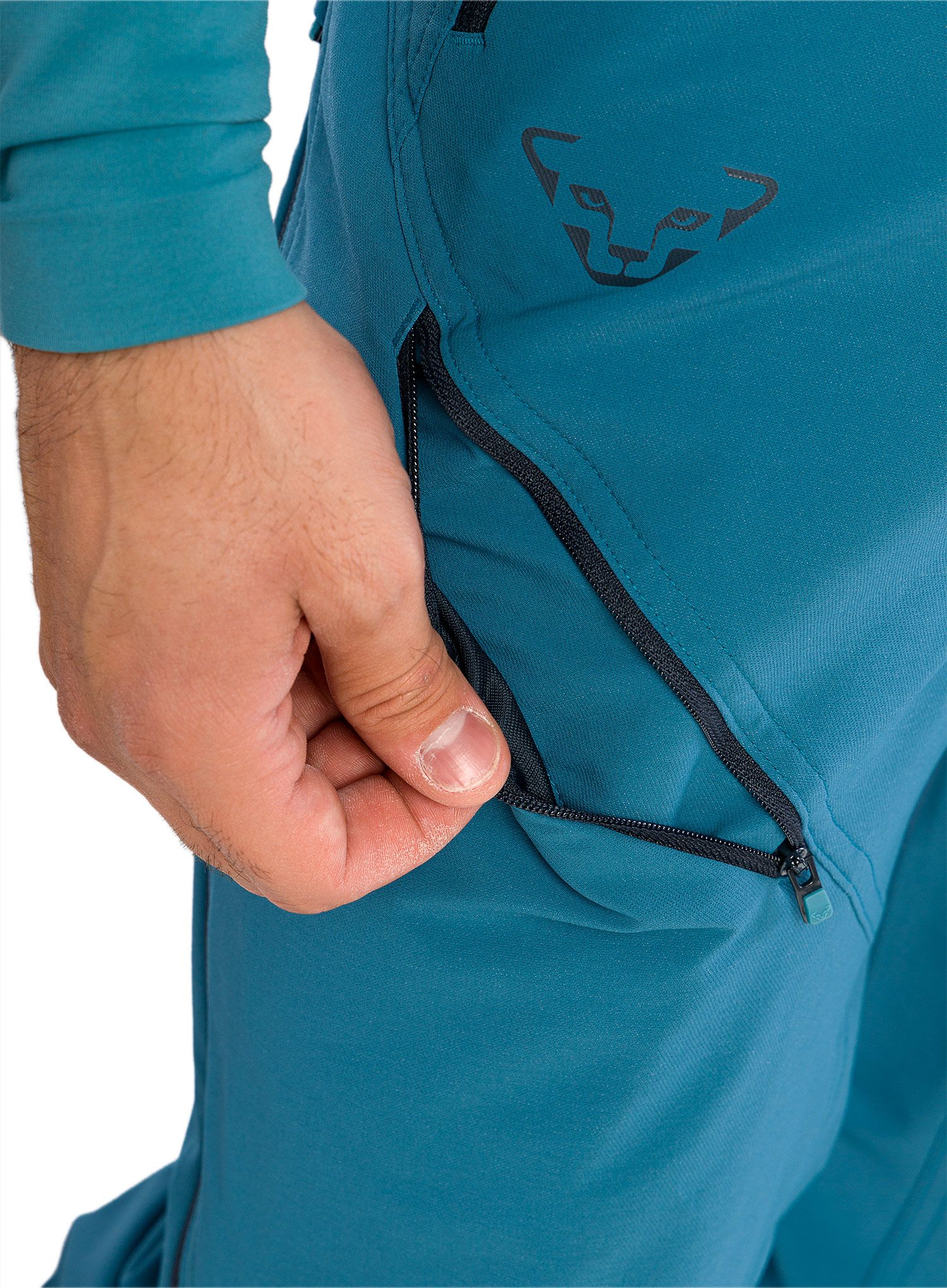 Hlače za turno smučanje Dynafit Mercury 2 Dynastretch Pants - mallard blue