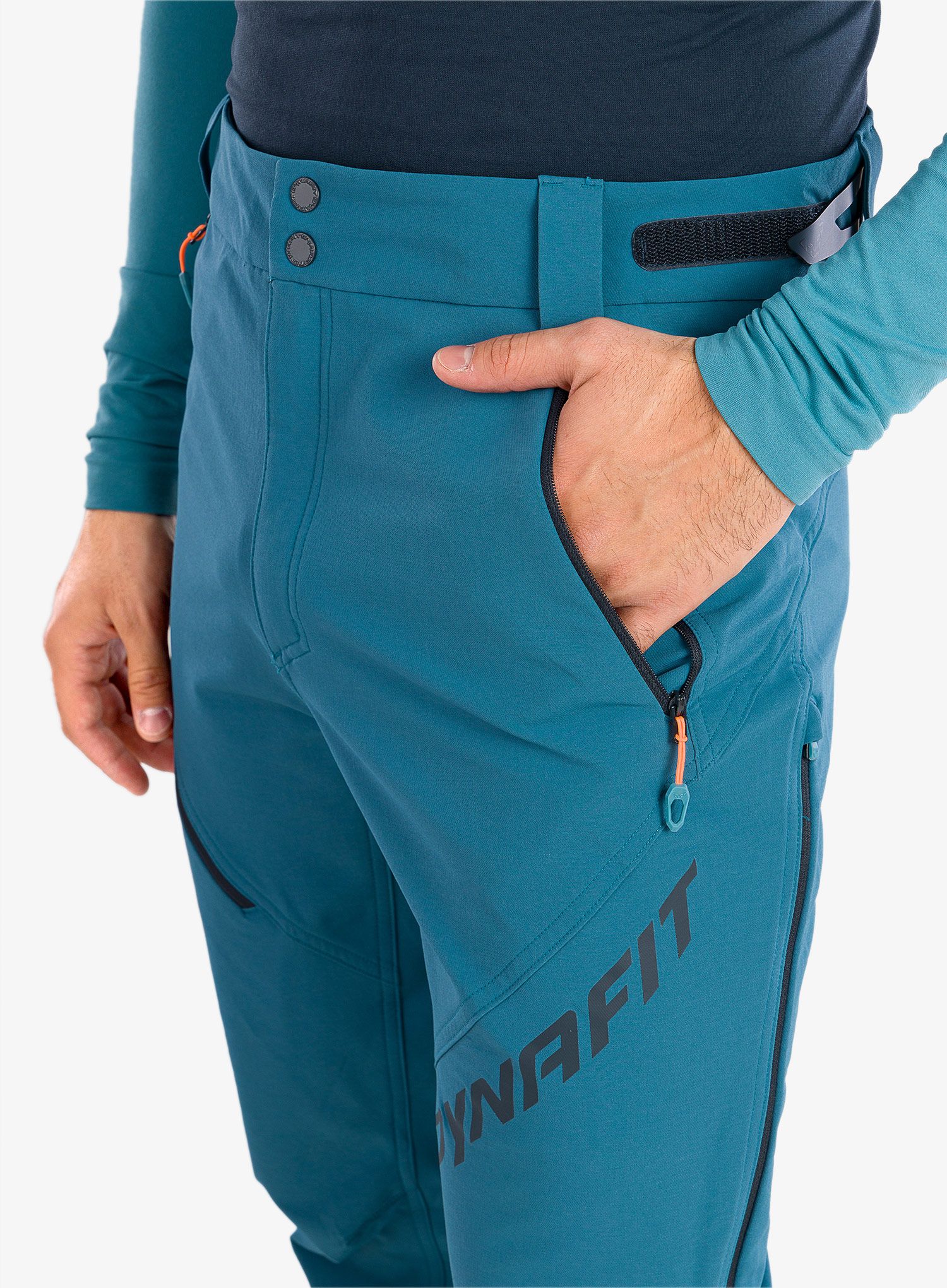 Hlače za turno smučanje Dynafit Mercury 2 Dynastretch Pants - mallard blue