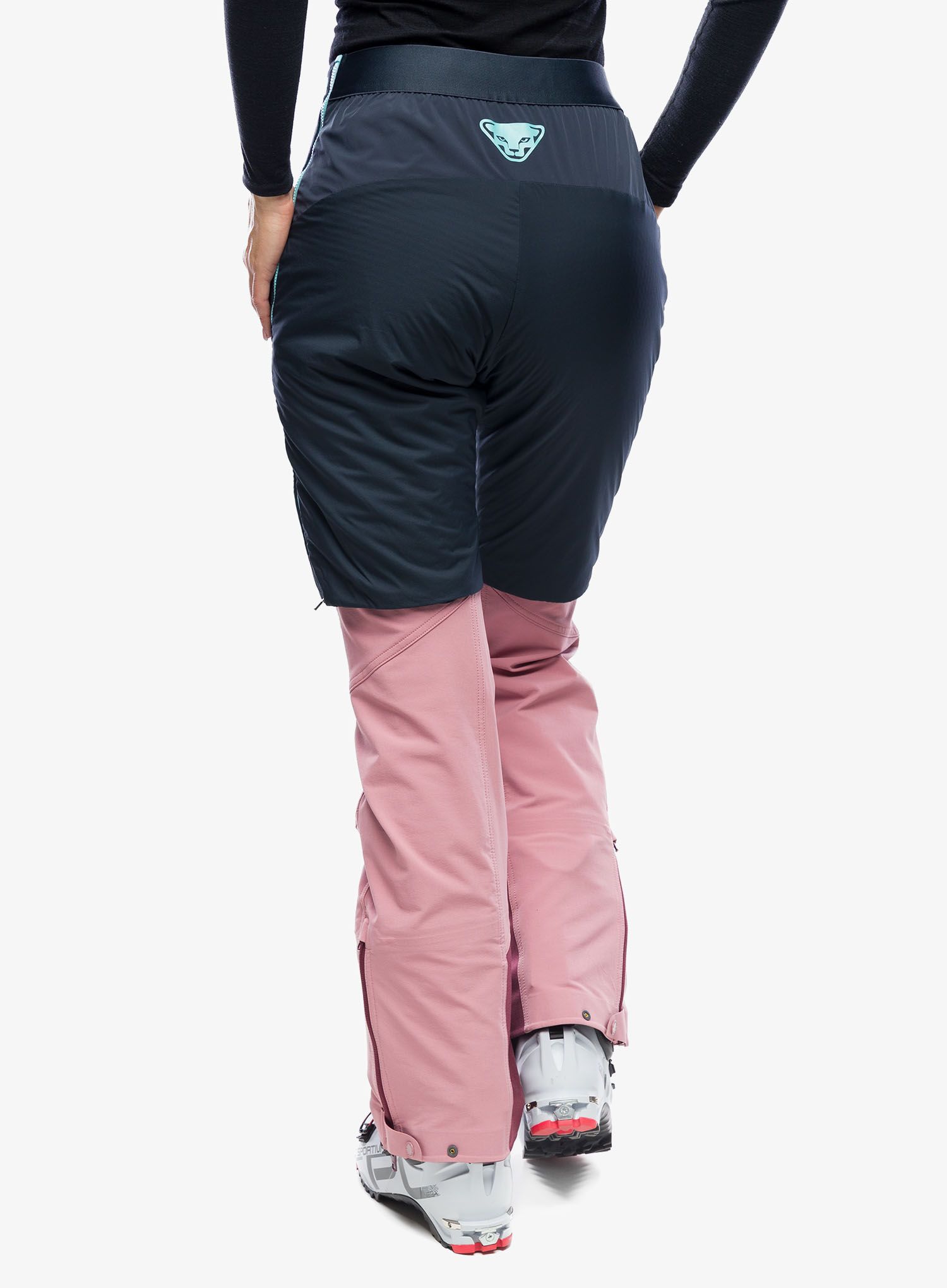 Podložene kratke hlače Dynafit Mezzalama PTC Alpha Overshort - blueberry/marine blue