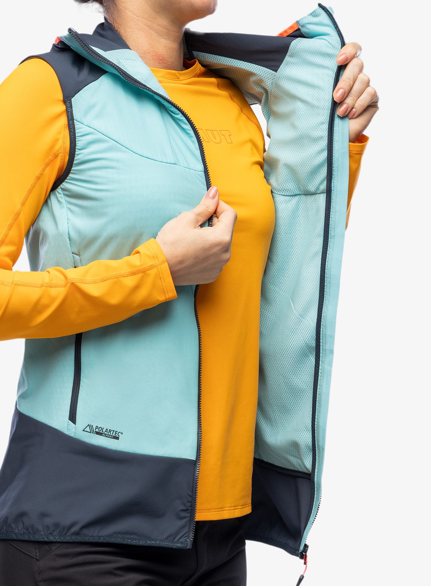 Ženski brezrokavnik Dynafit Mezzalama PTC Alpha Vest - marine blue