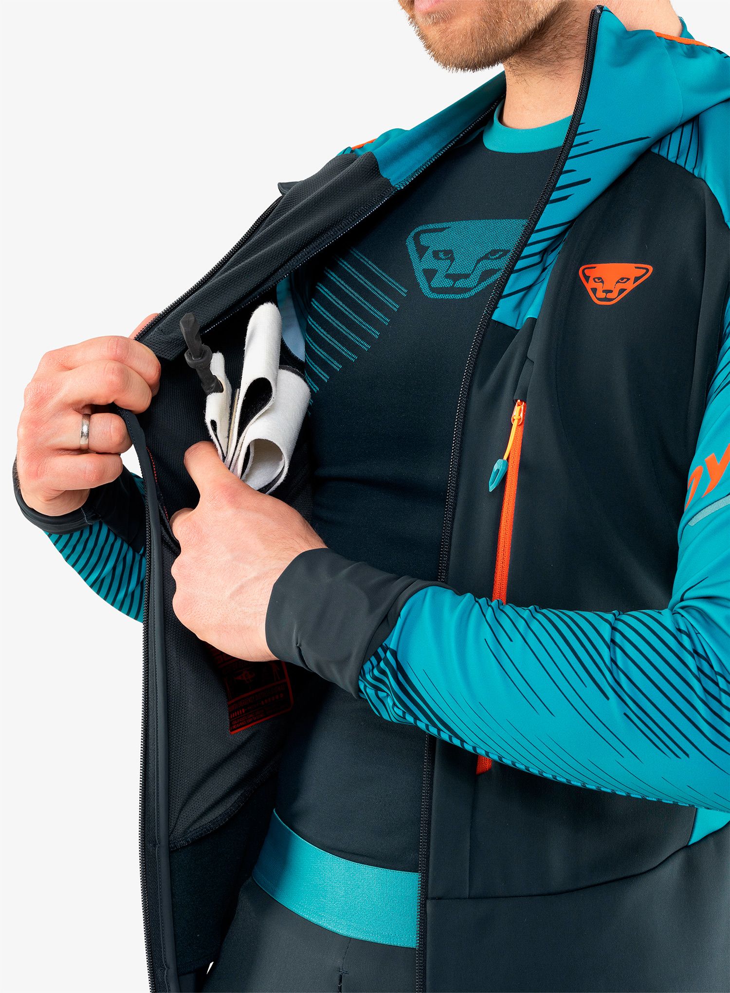 Jopica na zadrgo Dynafit Mezzalama Race 2 Jacket - storm blue