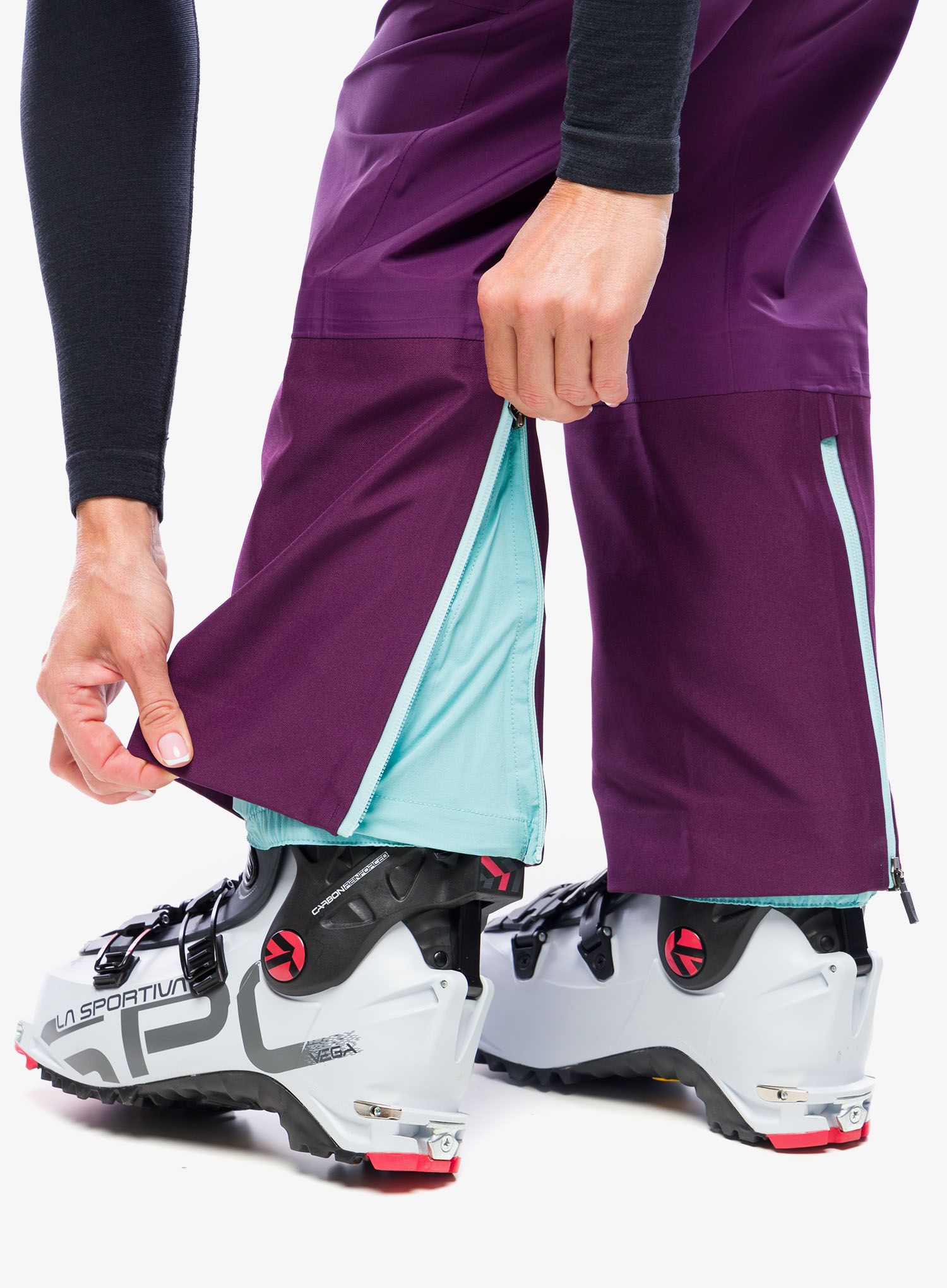 Ženske hlače za turno smučanje Dynafit Radical 2 GTX Pant - royal purple