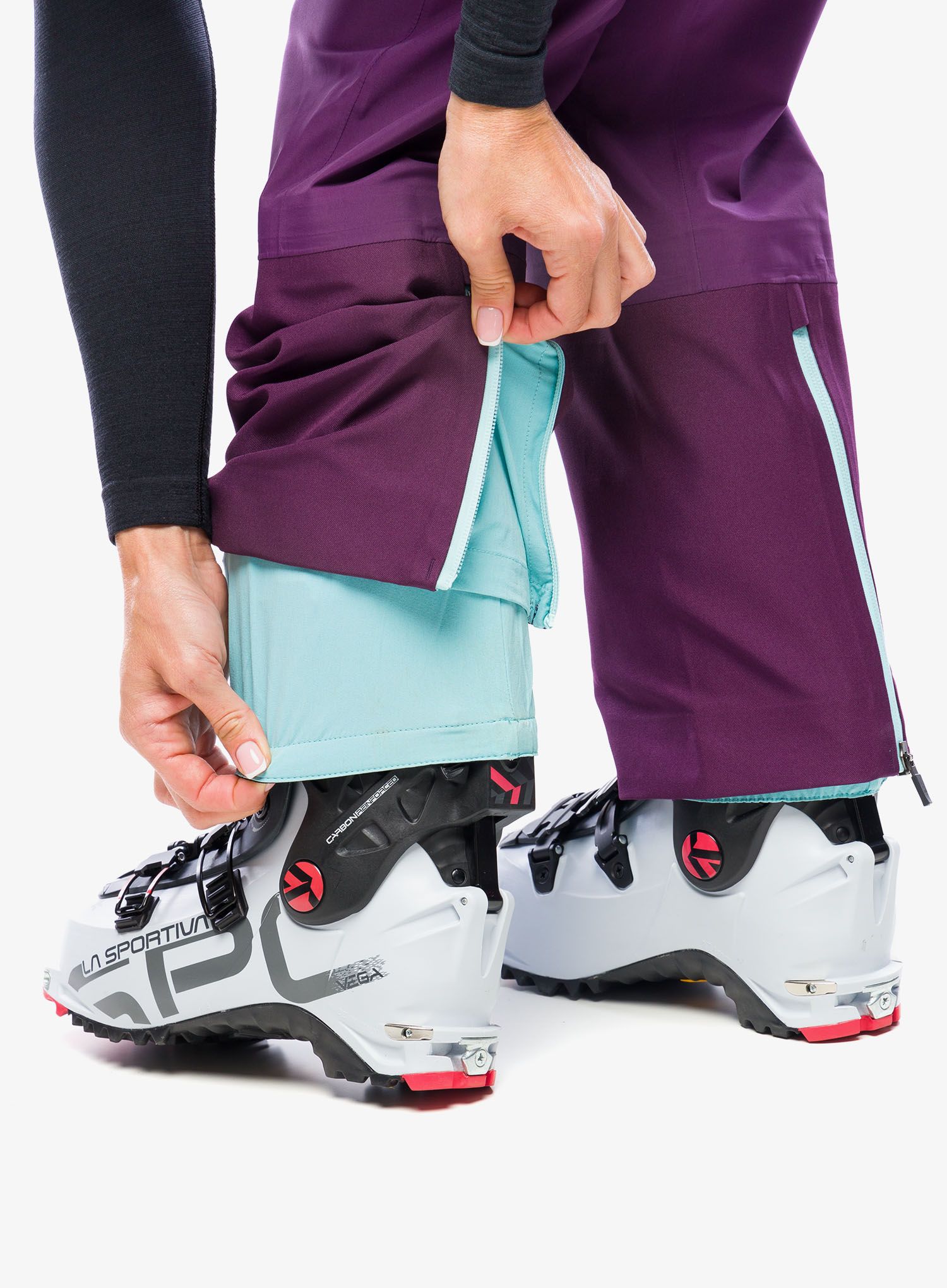 Ženske hlače za turno smučanje Dynafit Radical 2 GTX Pant - royal purple