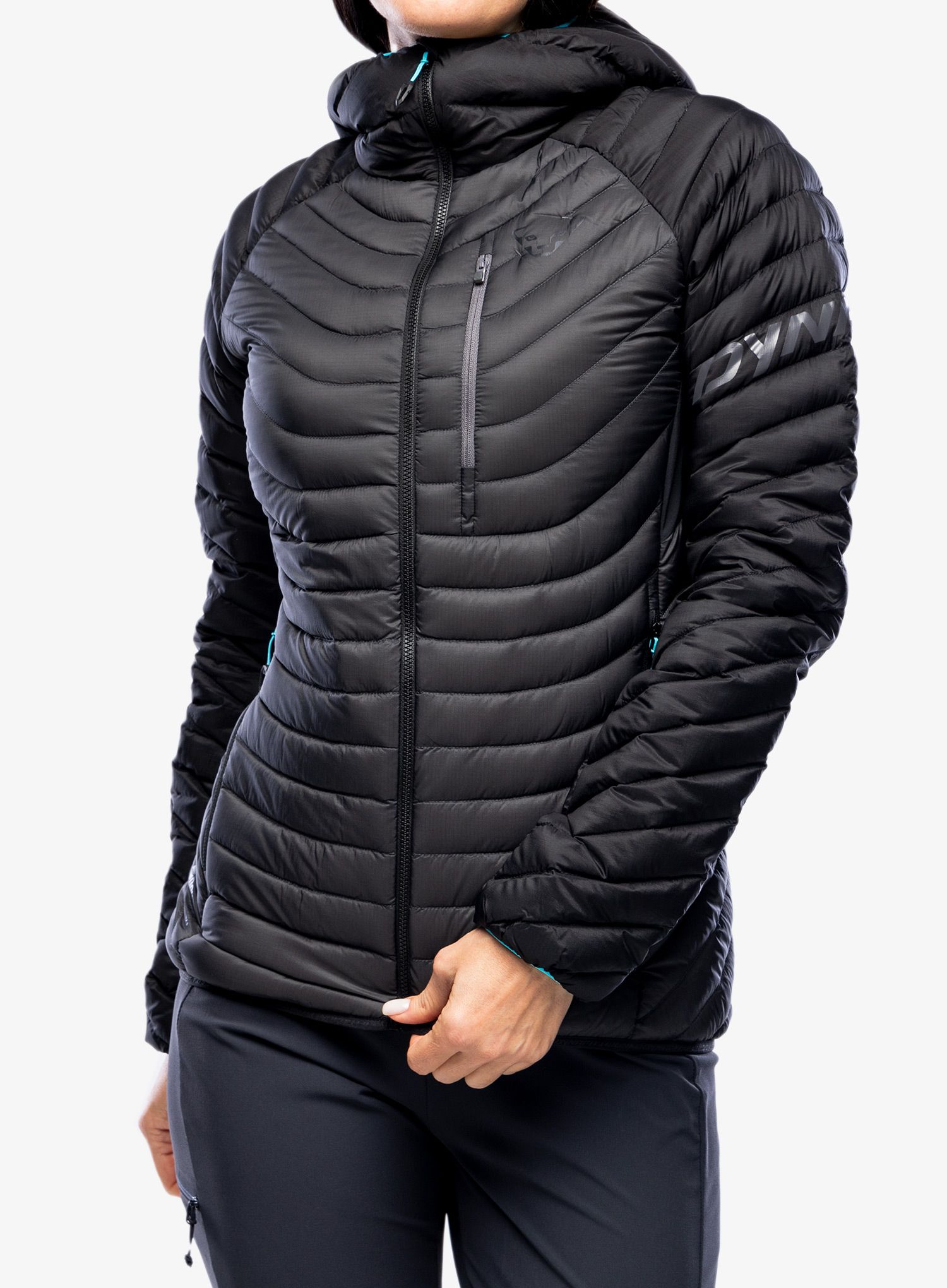 Ženska jakna Dynafit Radical Down Hooded Jacket - black out