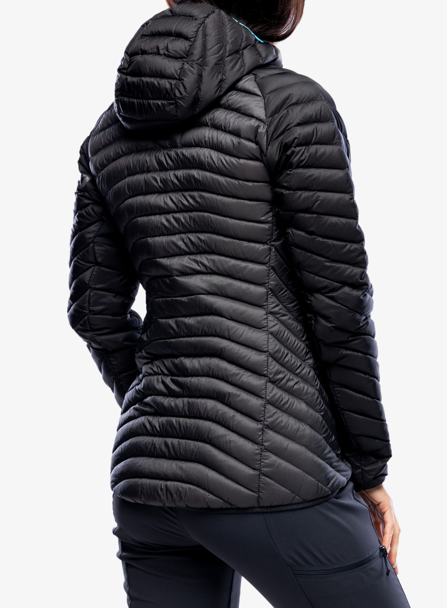Ženska jakna Dynafit Radical Down Hooded Jacket - black out
