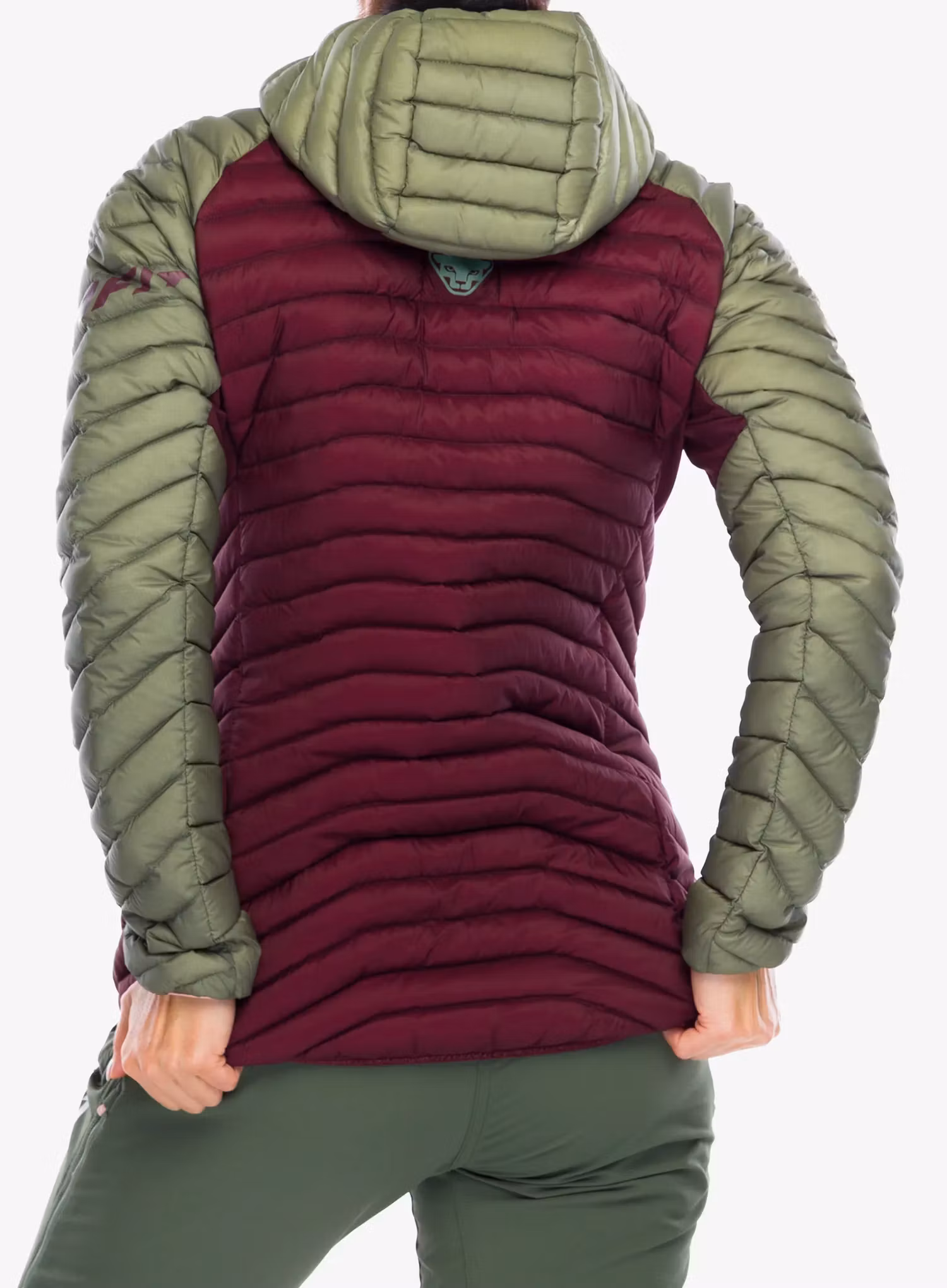 Ženska puhovka Dynafit Radical Down Hooded Jacket - sage