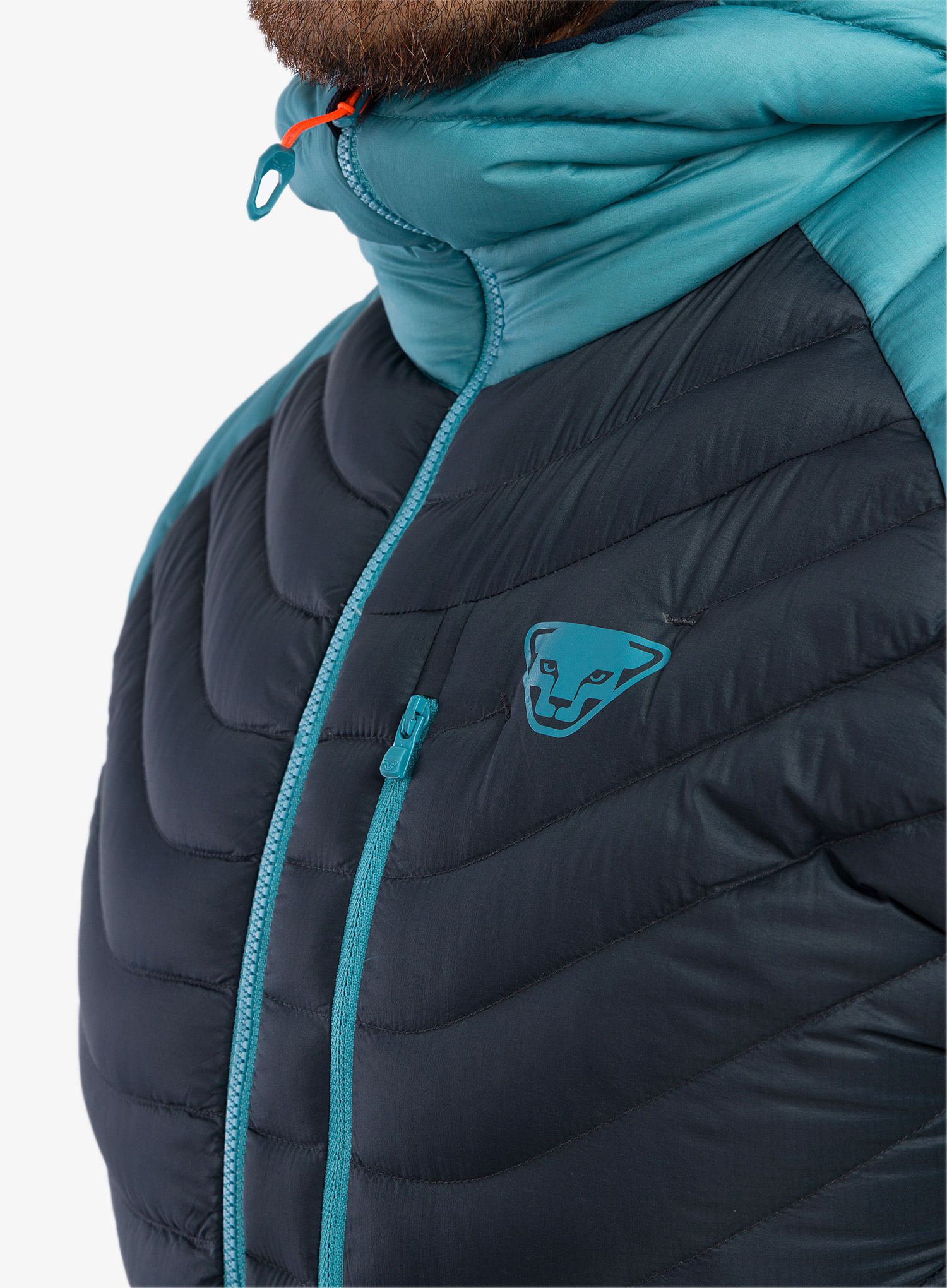 Puhovka Dynafit Radical Down Hooded Jacket - storm blue