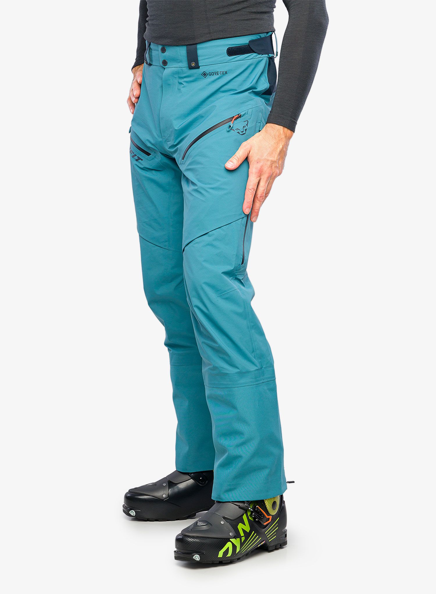 Hlače za turno smučanje Dynafit Radical 2 GTX Pant - storm blue
