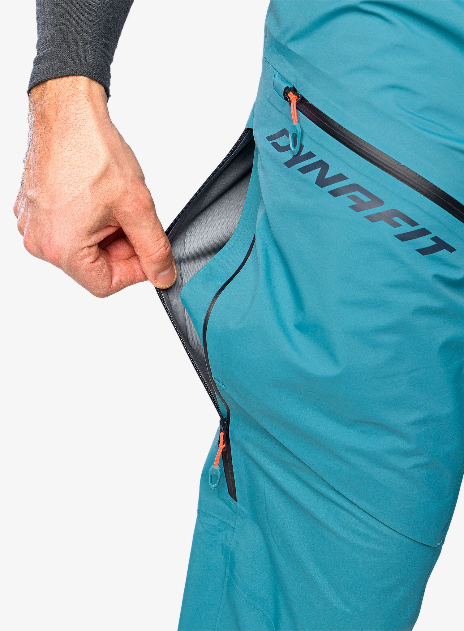 Hlače za turno smučanje Dynafit Radical 2 GTX Pant - storm blue