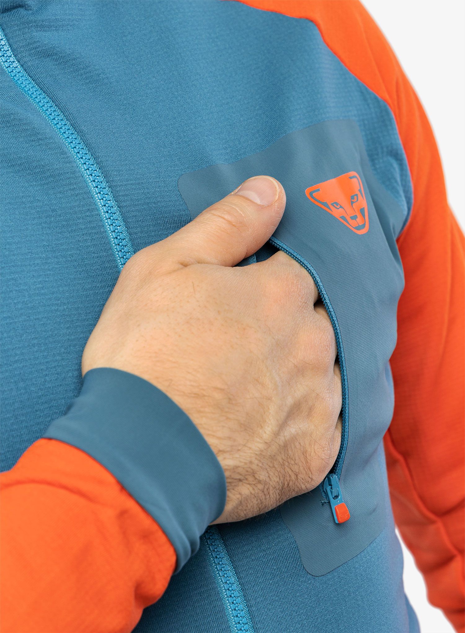 Jopica Dynafit Radical Polartec Hooded Jacket - dawn