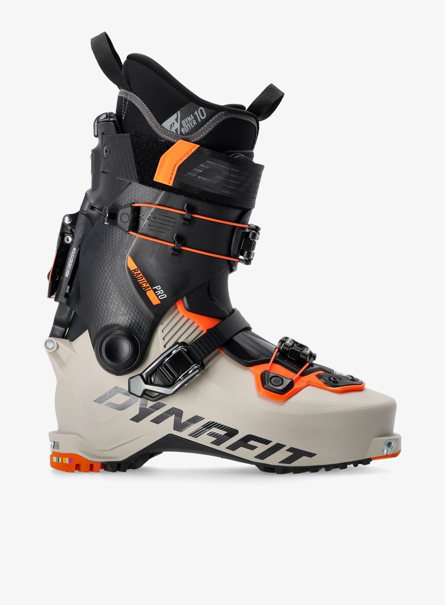 Čevlji za turno smučanje Dynafit Radical Pro - rock khaki/fluo orange