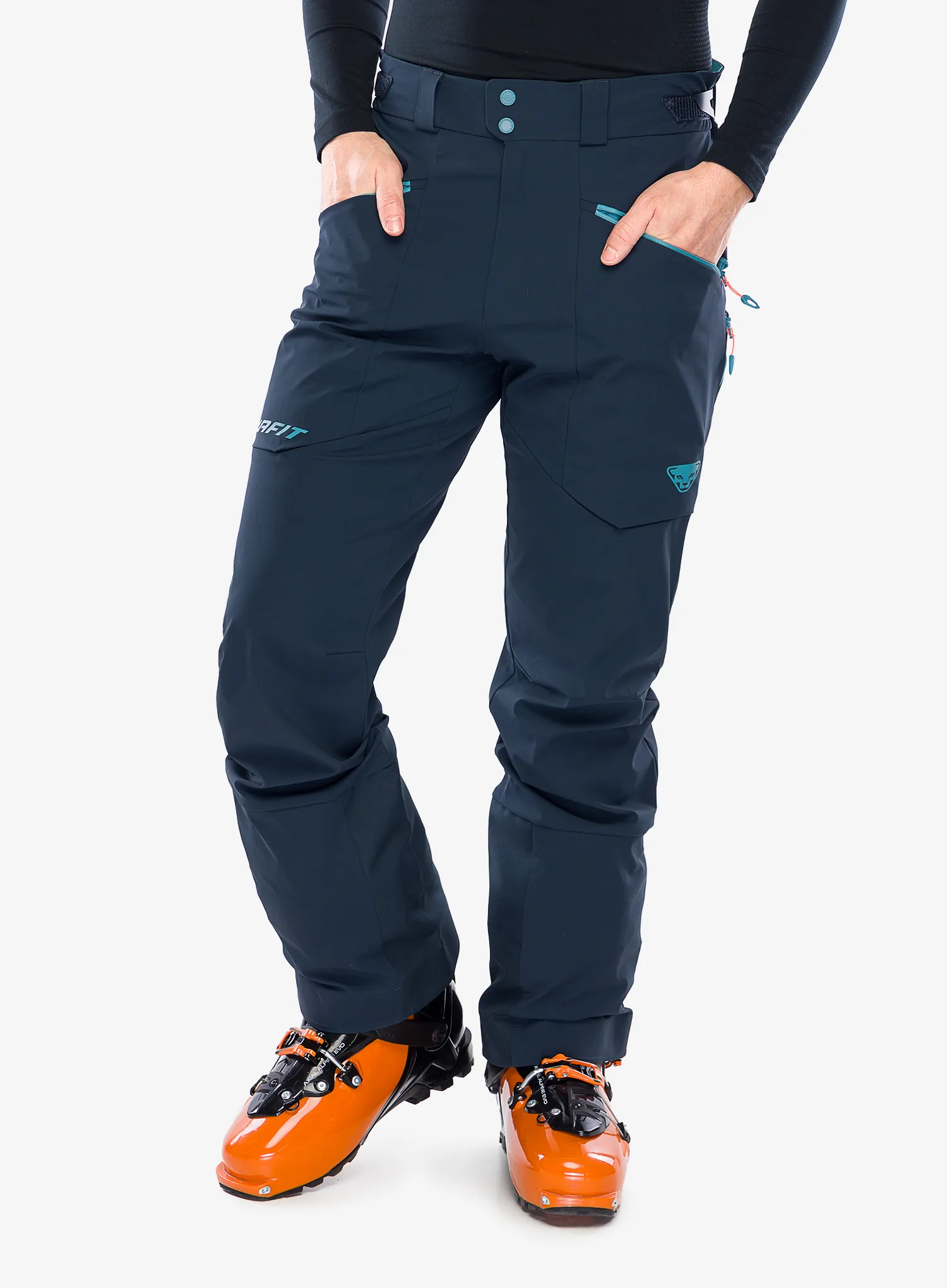 Hlače za turno smučanje Dynafit Radical Softshell Pant - blueberry/storm blue