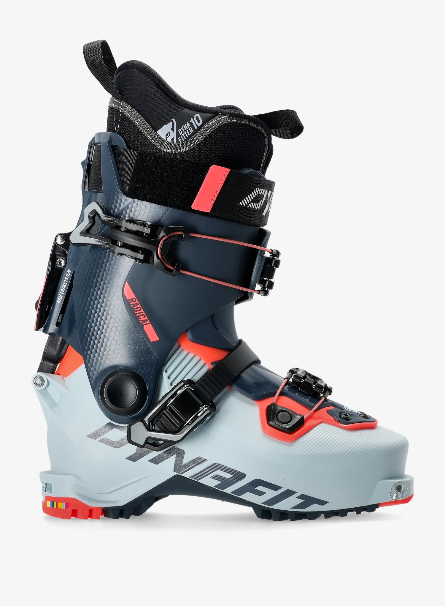 Ženski čevlji za turno smučanje Dynafit Radical - puritan gray/fluo coral