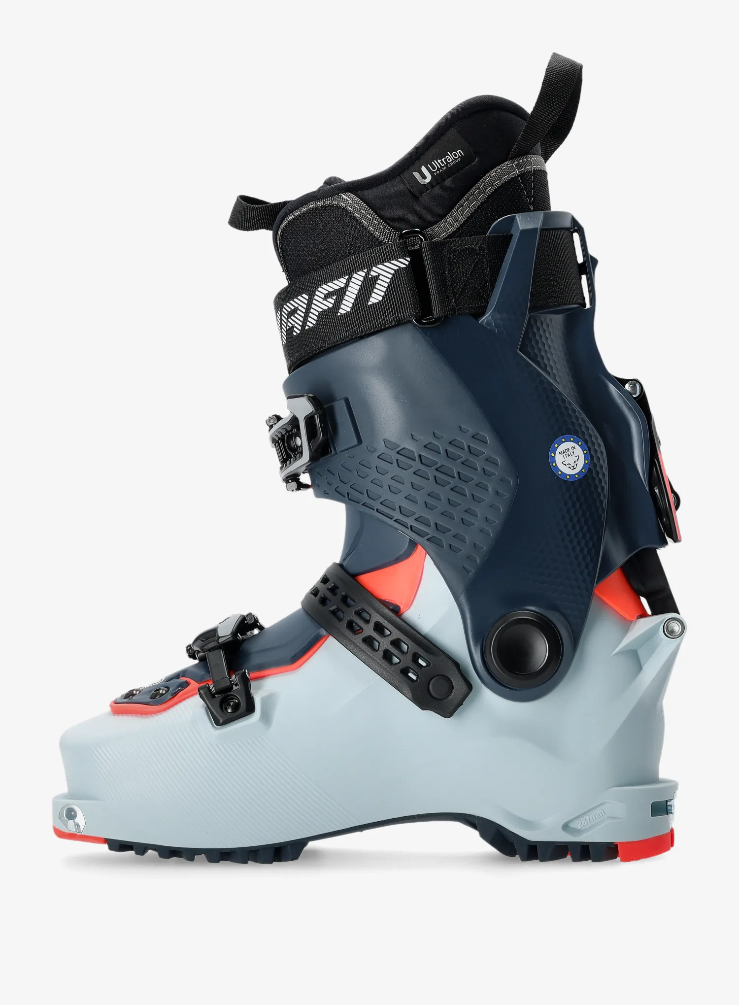Ženski čevlji za turno smučanje Dynafit Radical - puritan gray/fluo coral