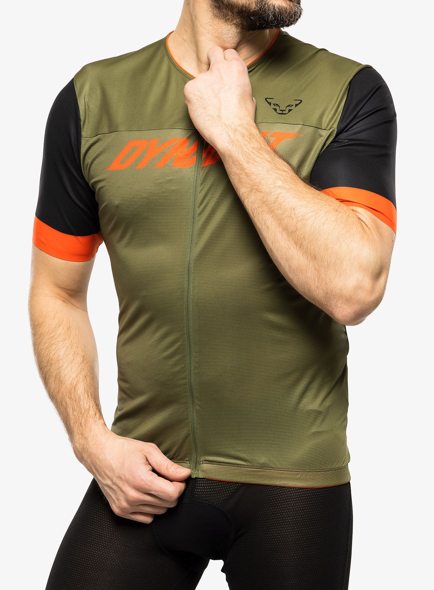 MTB majica Dynafit Ride Light Full Zip Shirt - winter moss