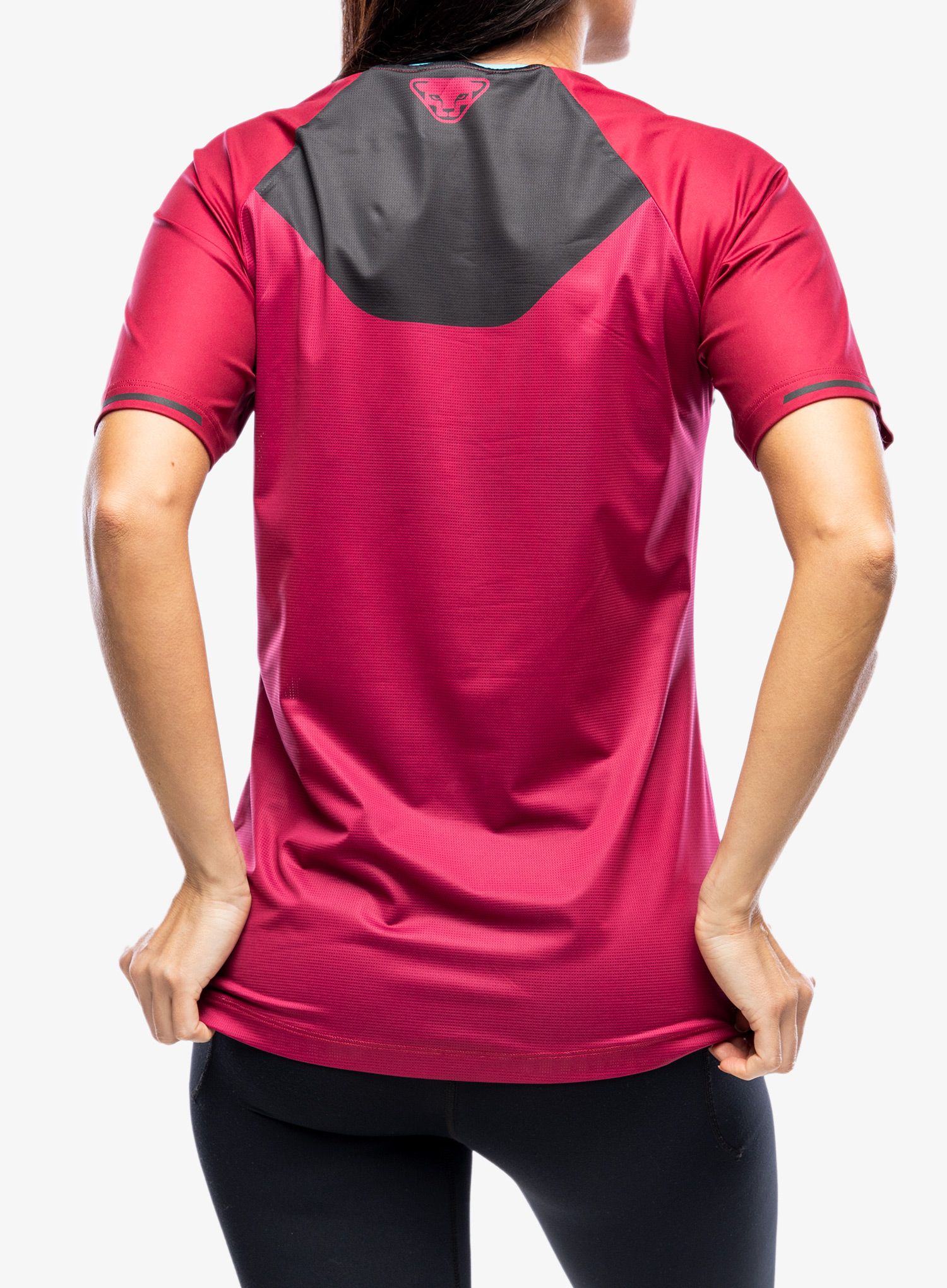 Ženska kolesarska majica Dynafit Ride Shirt - beet red
