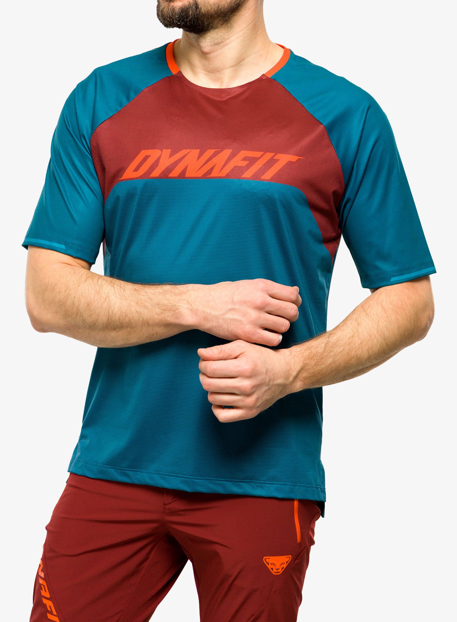 Kolesarska majica Dynafit Ride Shirt  - mallard blue